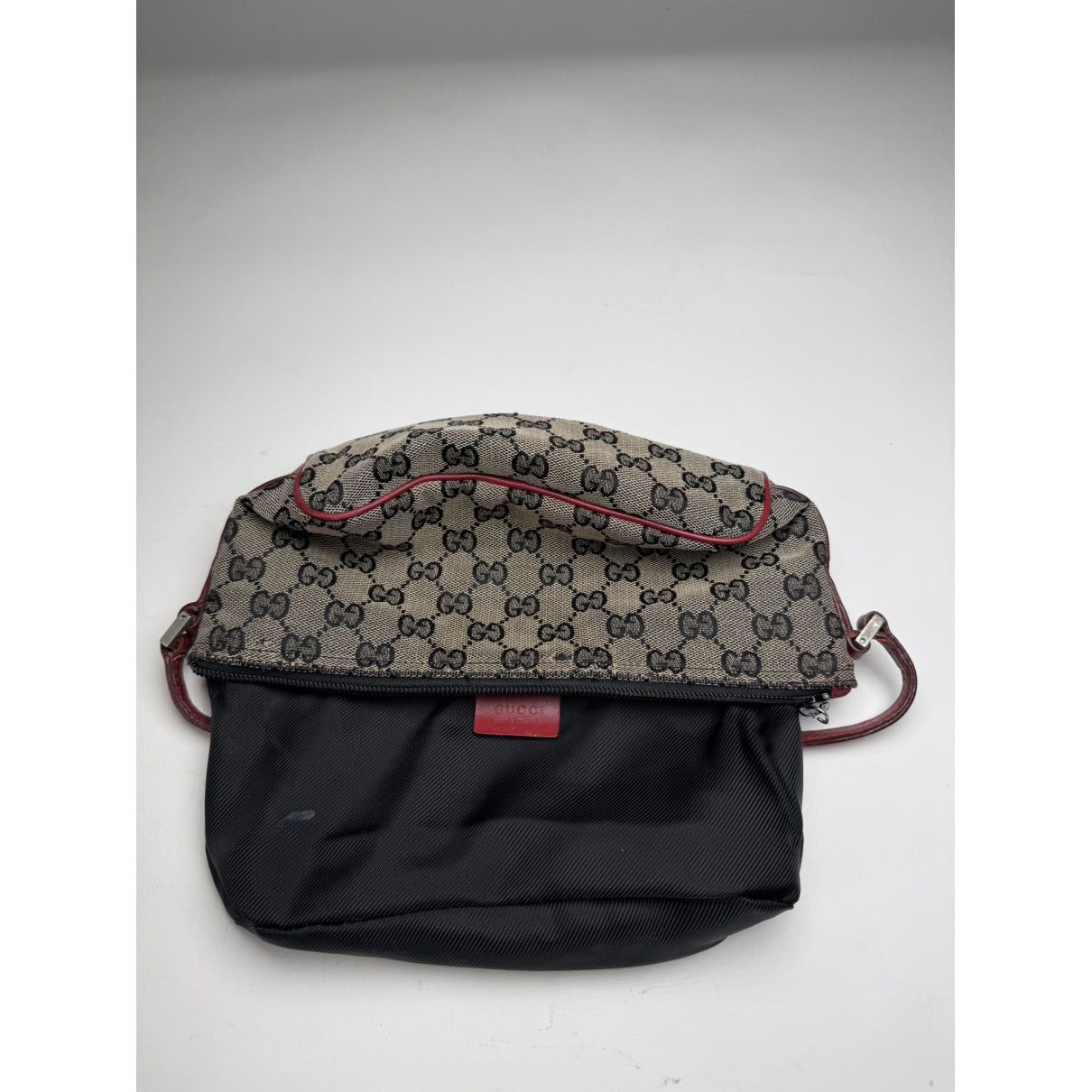 Gucci Jackie 1961 Beige Cotton Handbag Size ONE SIZE - 2 Thumbnail