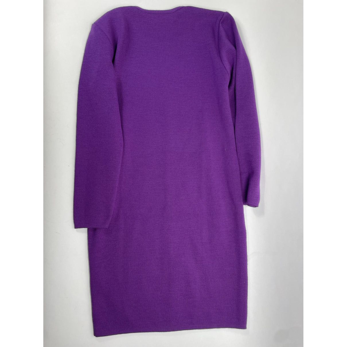 Givenchy Purple Linen Dresse Size M / US 6-8 / IT 42-44 - 5 Thumbnail