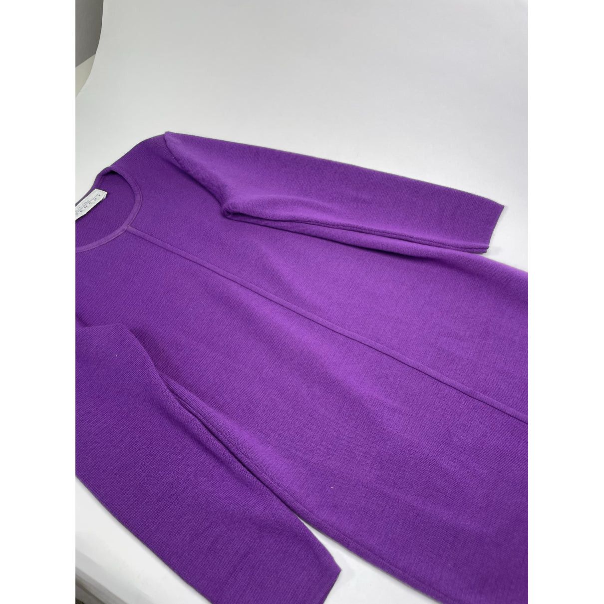 Givenchy Purple Linen Dresse Size M / US 6-8 / IT 42-44 - 4 Thumbnail