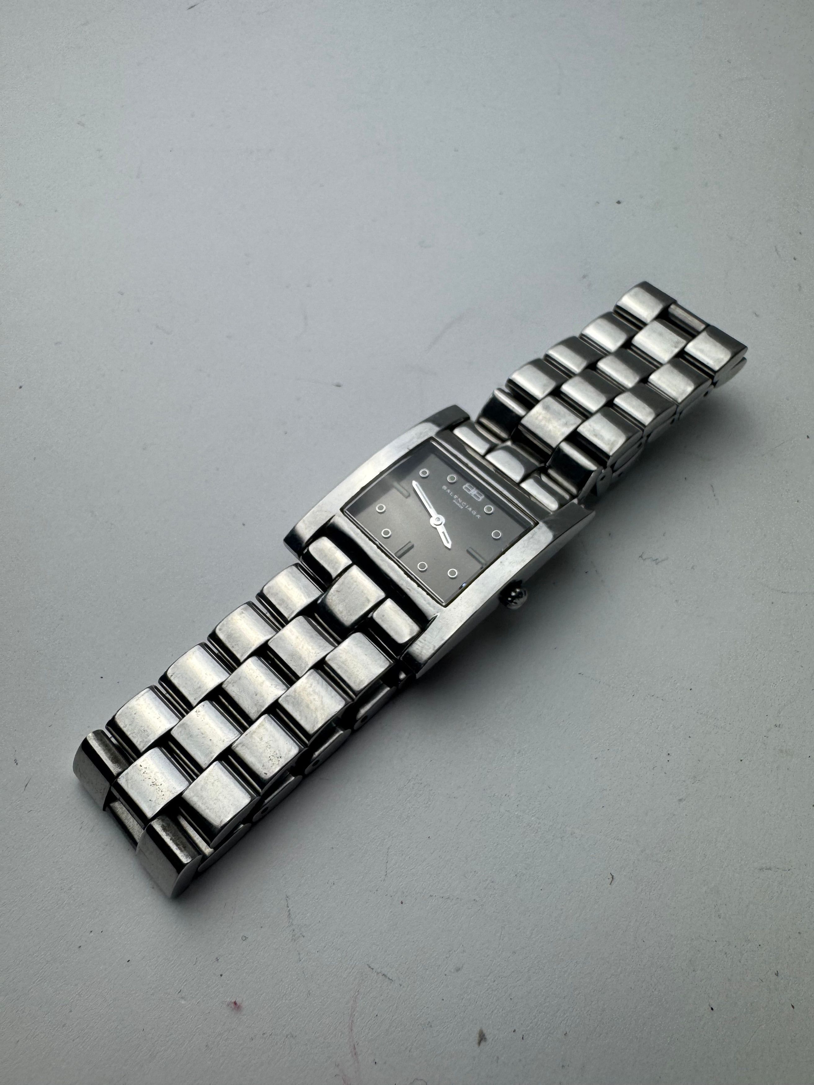 Balenciaga Vintage Steel Watch Silver Size ONE SIZE - 8 Thumbnail