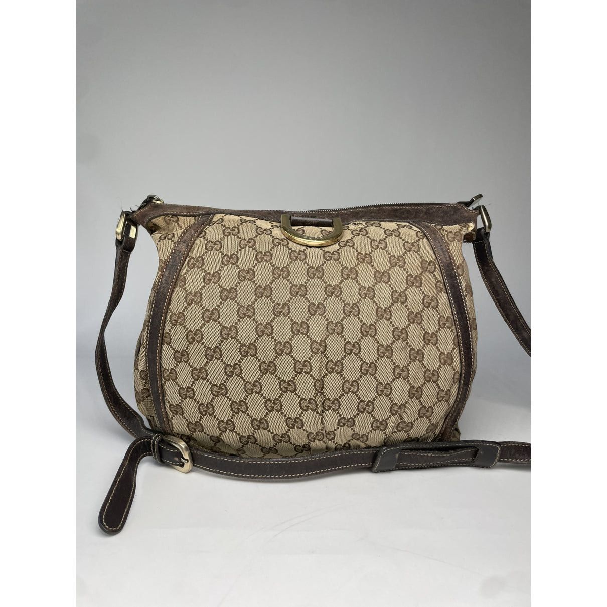 Gucci Amalfi Beige Cotton Handbag Size ONE SIZE - 4 Thumbnail