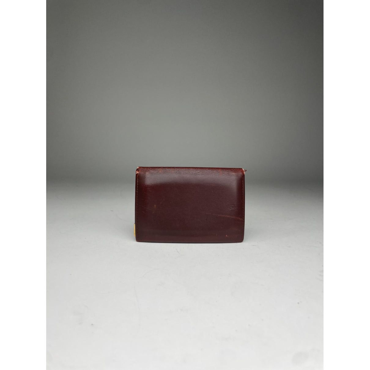 Cartier Burgundy Leather Purse Size ONE SIZE - 2 Thumbnail