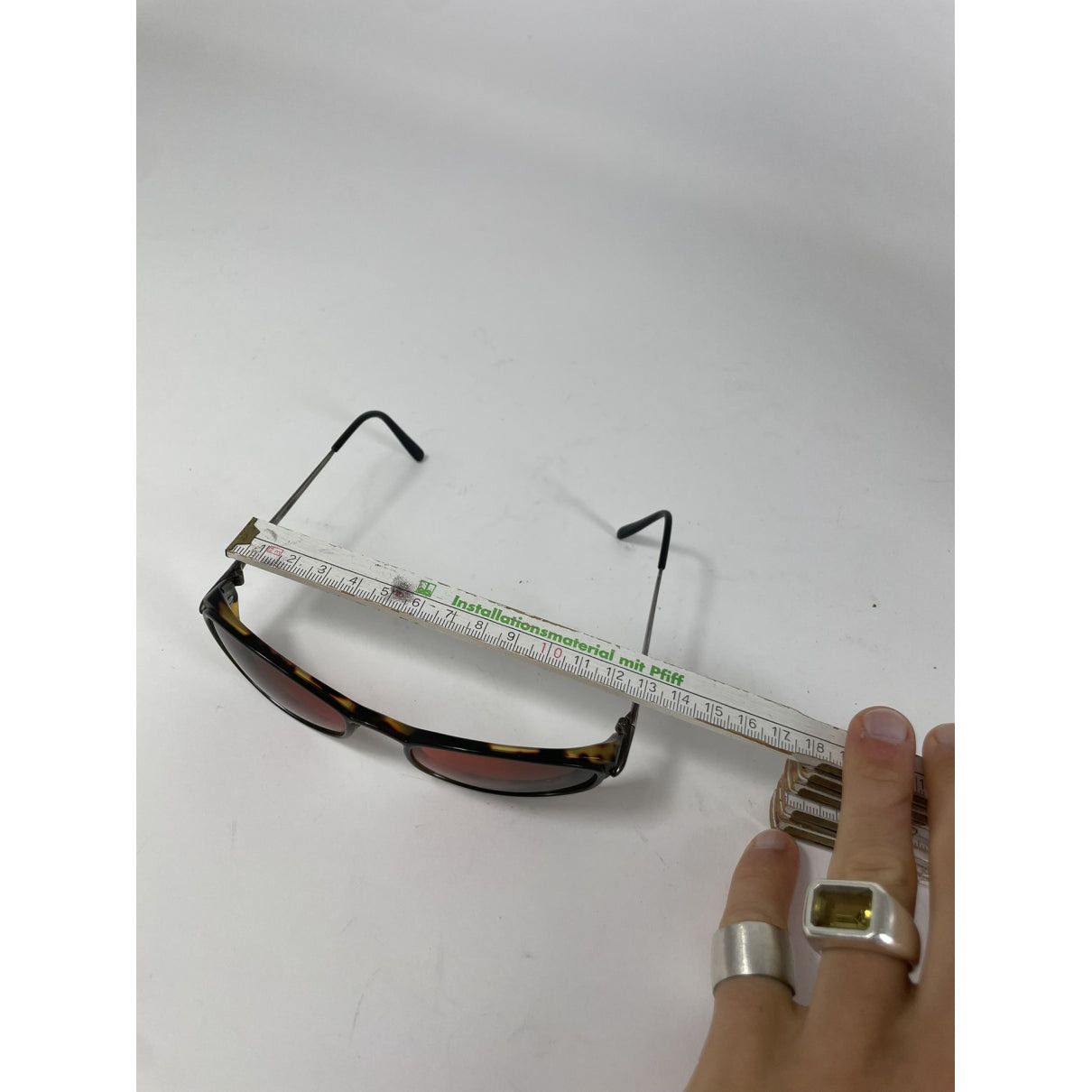 Cartier Orange Metal Sunglasses Size ONE SIZE - 5 Thumbnail