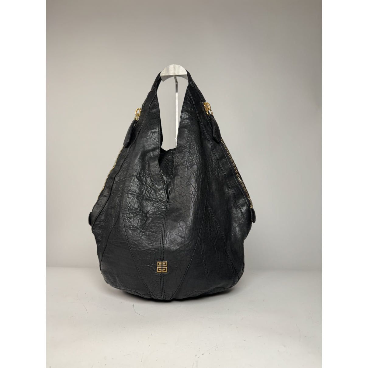 Givenchy Nightingale Black Leather Handbag Size ONE SIZE - 4 Thumbnail
