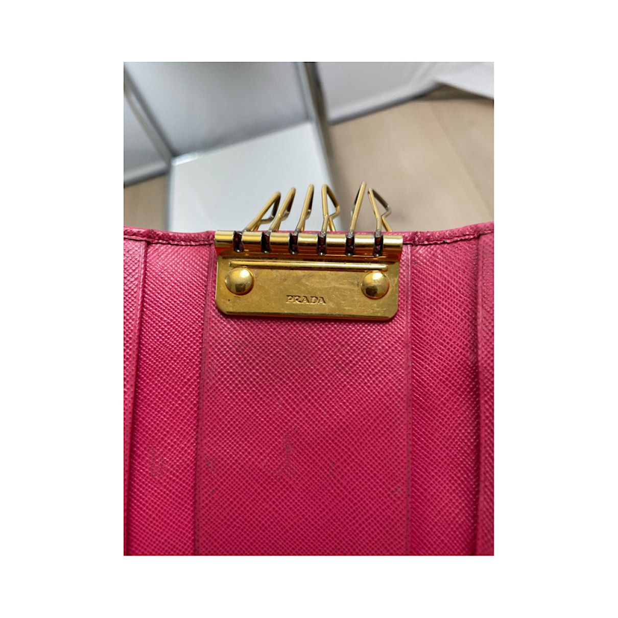 Prada Pink Leather Purse Size ONE SIZE - 3 Thumbnail