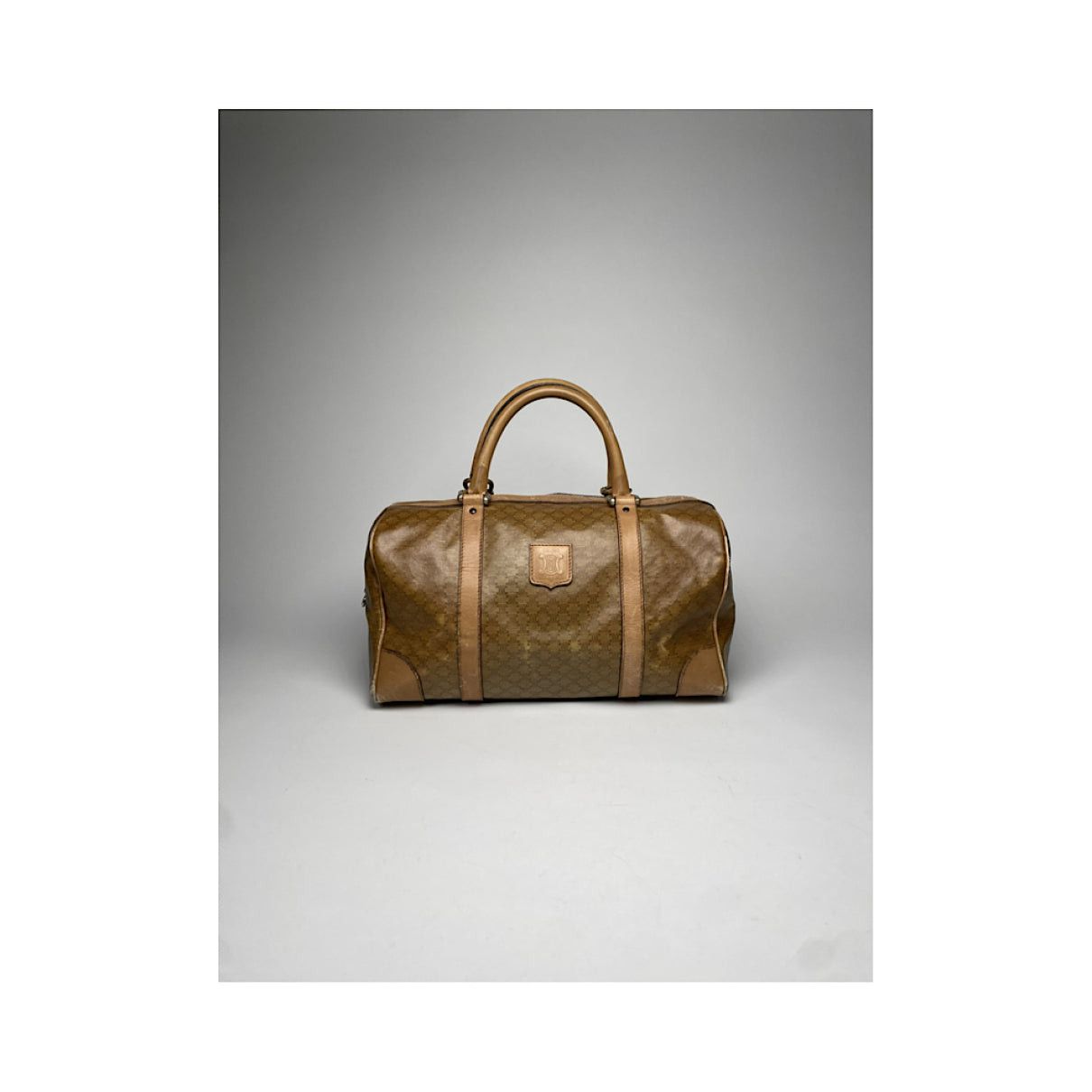 Celine Clea Gold Leather Handbag Size ONE SIZE - 5 Thumbnail
