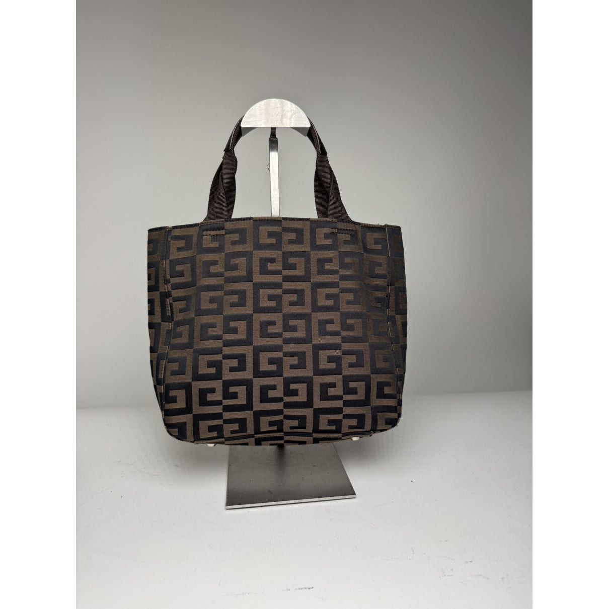 Givenchy 4G Brown Cotton Handbag Size ONE SIZE - 3 Thumbnail