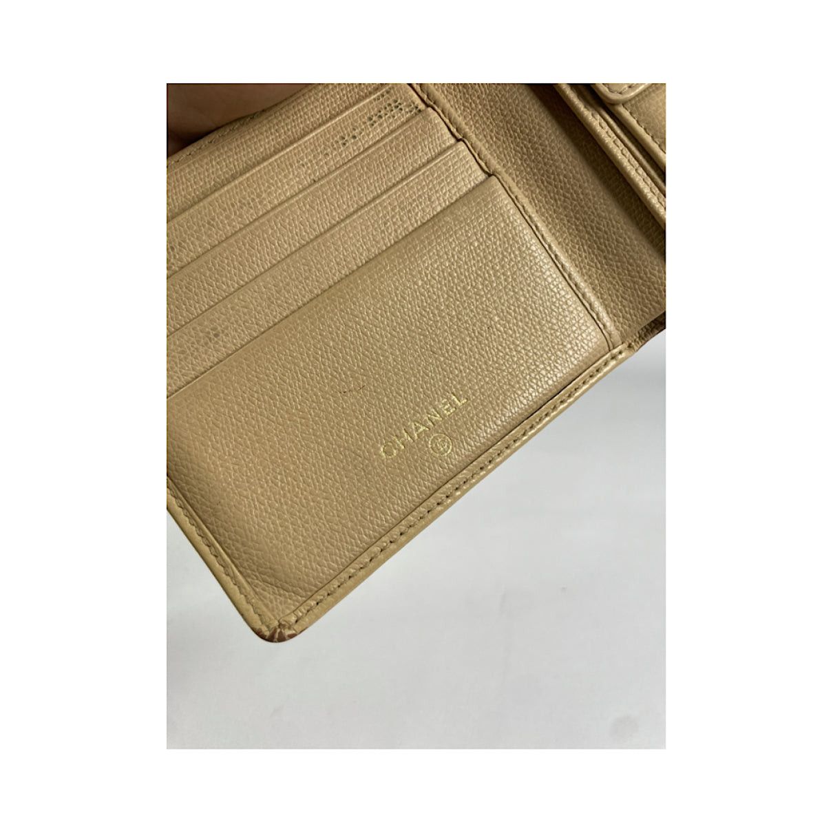 Chanel 2.55 Beige Leather Wallet Size ONE SIZE - 4 Thumbnail