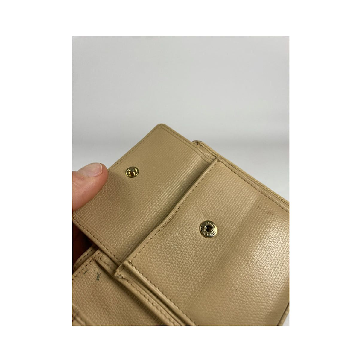 Chanel 2.55 Beige Leather Wallet Size ONE SIZE - 5 Thumbnail