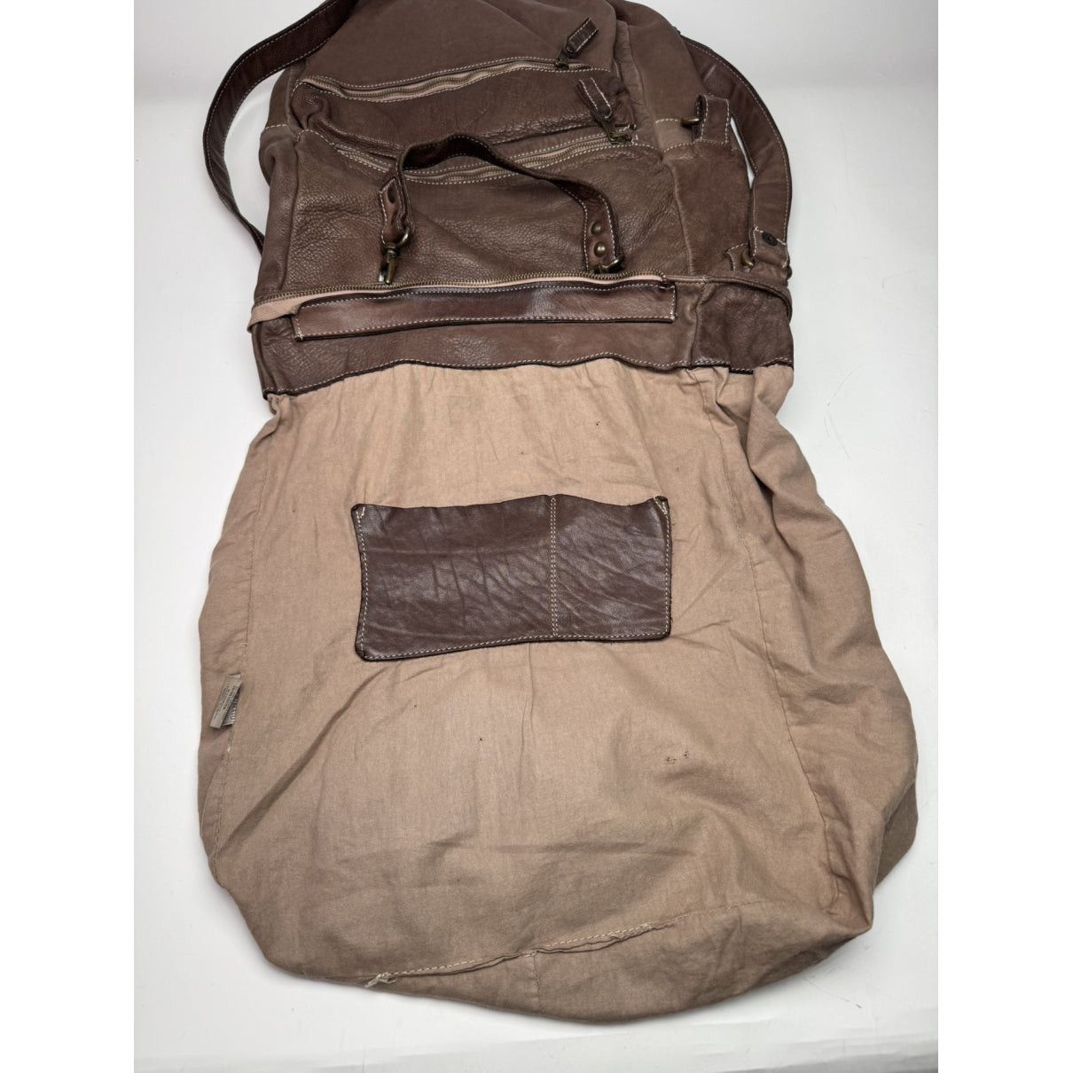 Giorgio Brato Brown Leather Handbag Size ONE SIZE - 3 Thumbnail