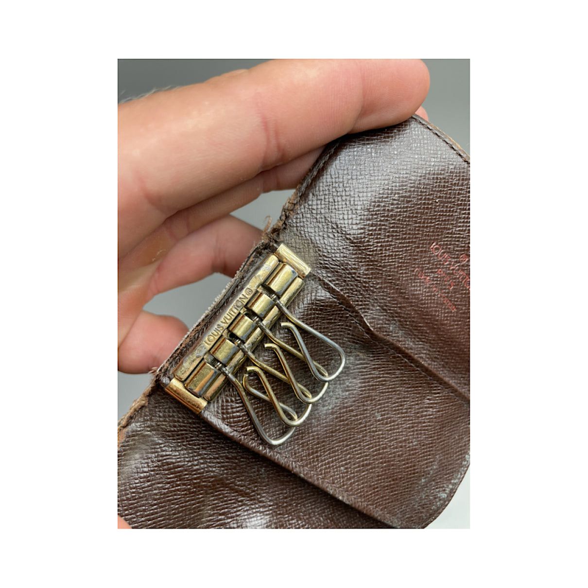 Louis Vuitton Lockme Brown Leather Purse Size ONE SIZE - 4 Thumbnail