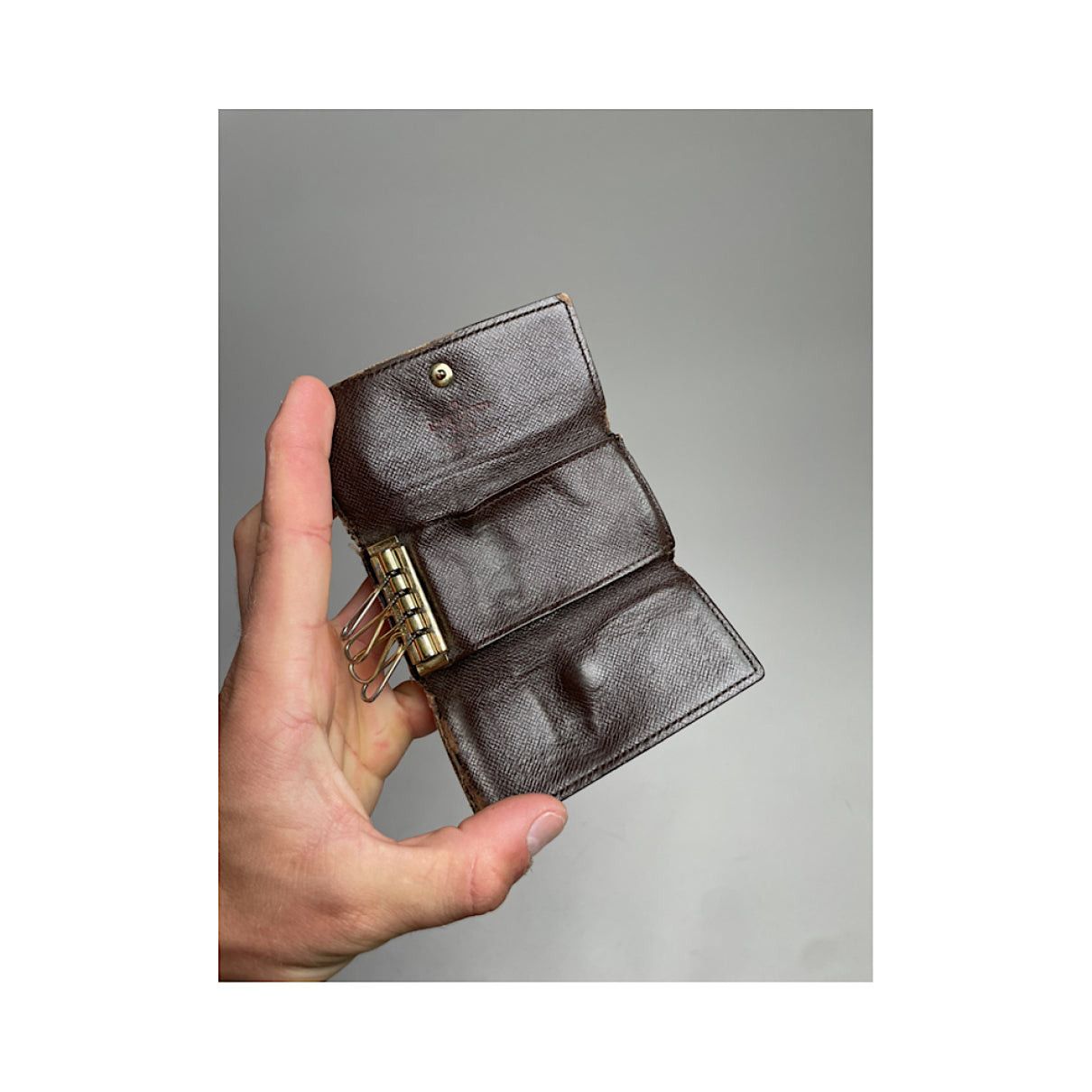 Louis Vuitton Lockme Brown Leather Purse Size ONE SIZE - 3 Thumbnail
