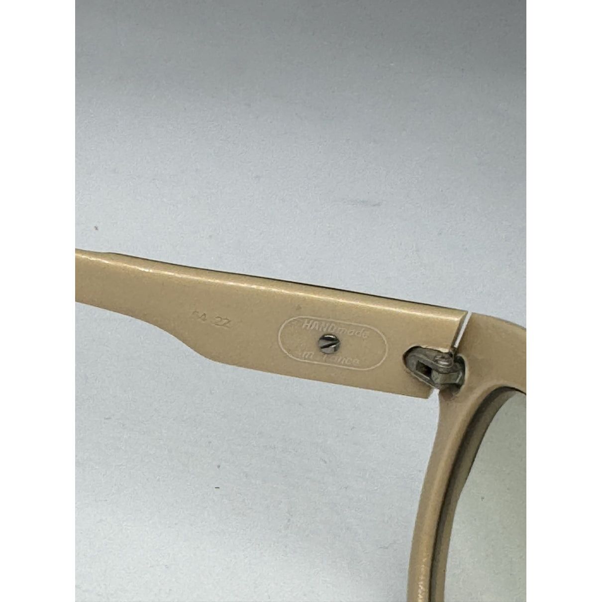 Celine Beige Plastic Sunglasses Size ONE SIZE - 3 Thumbnail