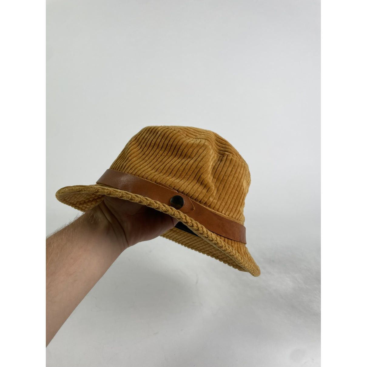 Issey Miyake Brown Cotton Hat Size ONE SIZE - 2 Thumbnail
