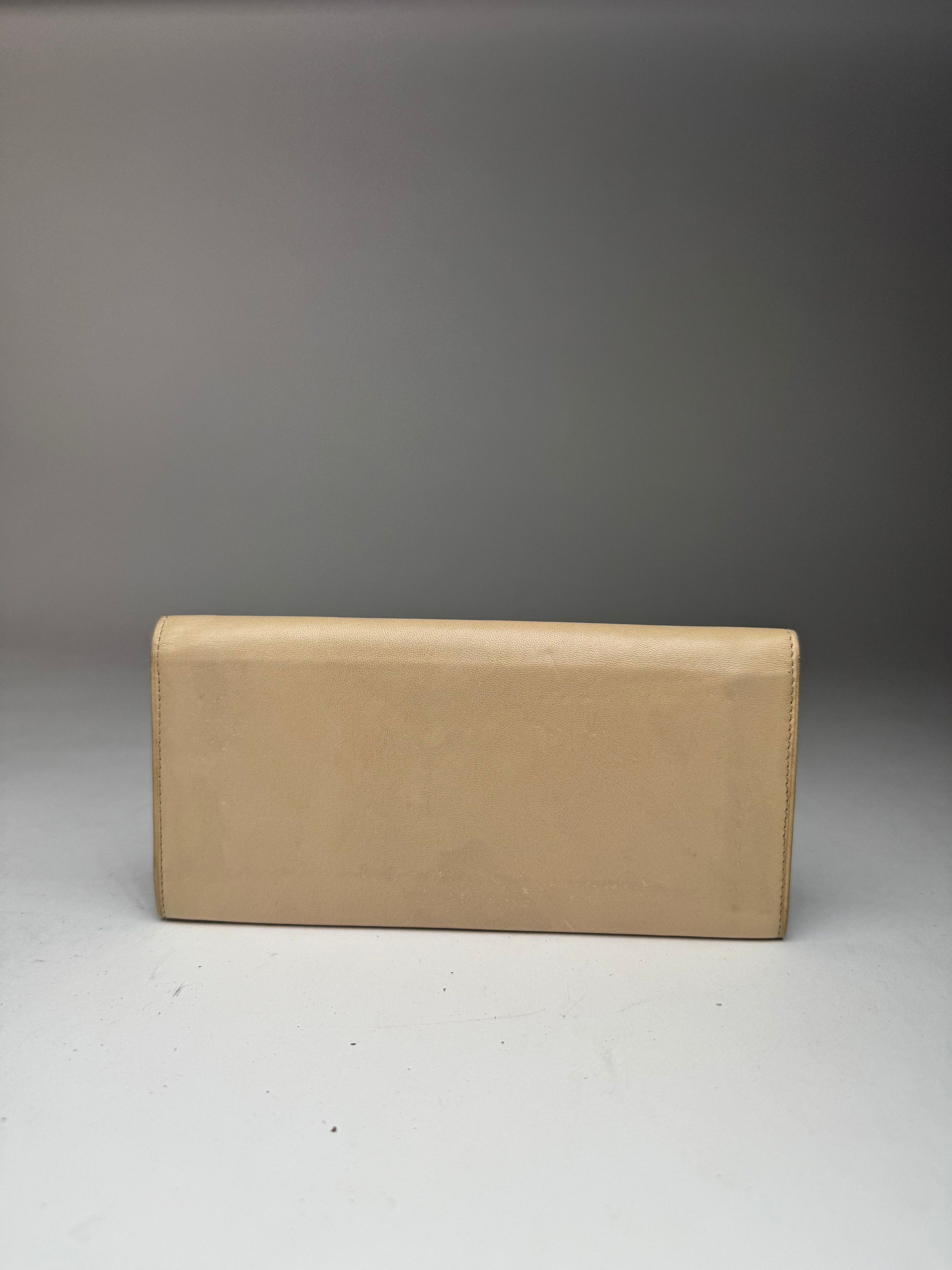 Celine Vintage Paris Leather wallet white Size ONE SIZE - 7 Thumbnail