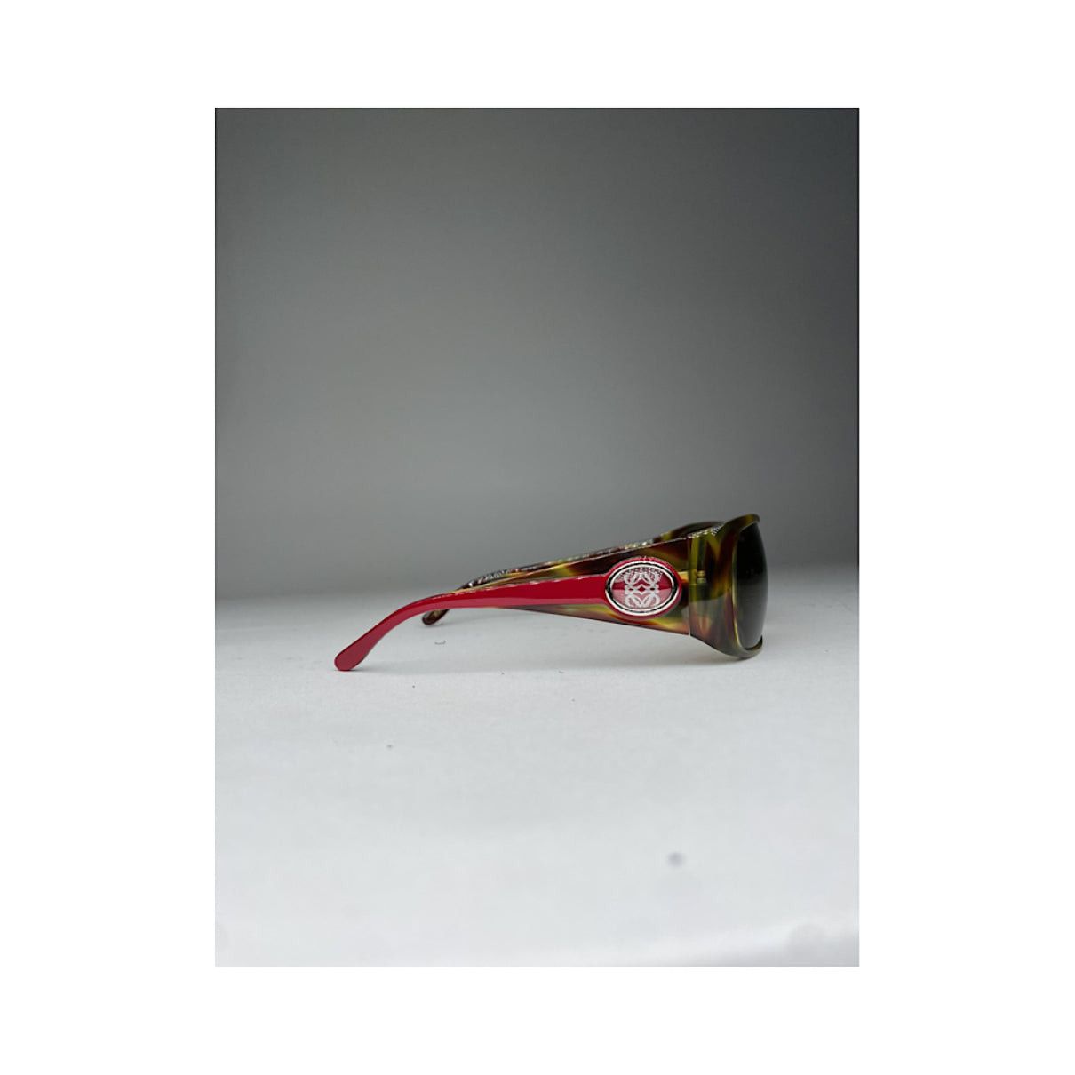 Loewe Red Plastic Sunglasses Size ONE SIZE - 2 Thumbnail