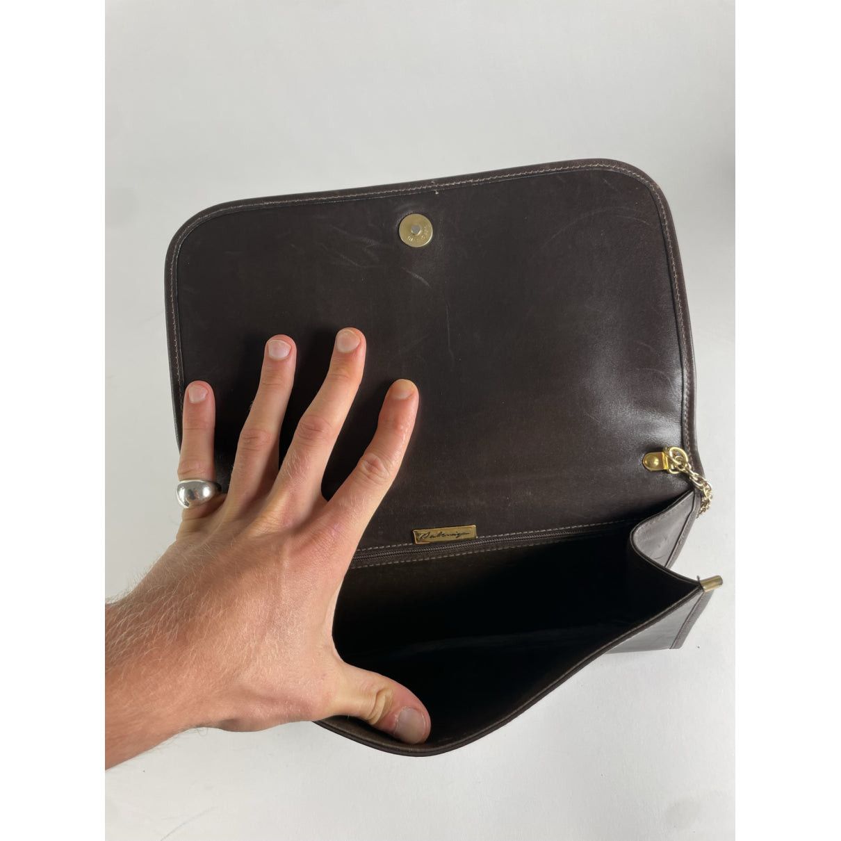 Balenciaga City Brown Leather Handbag Size ONE SIZE - 2 Thumbnail