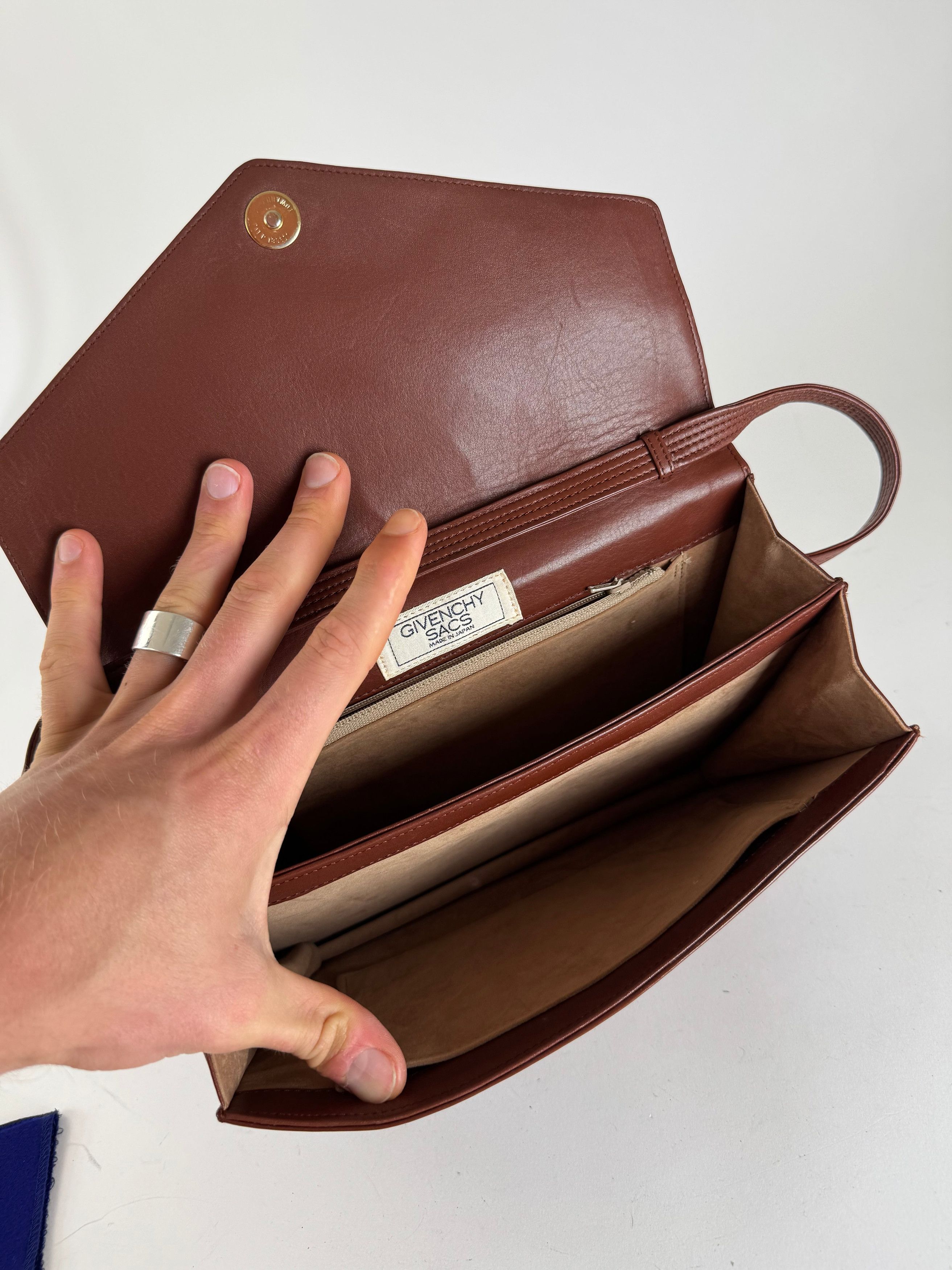 Givenchy Vintage 4G Leather bag brown Size ONE SIZE - 7 Thumbnail