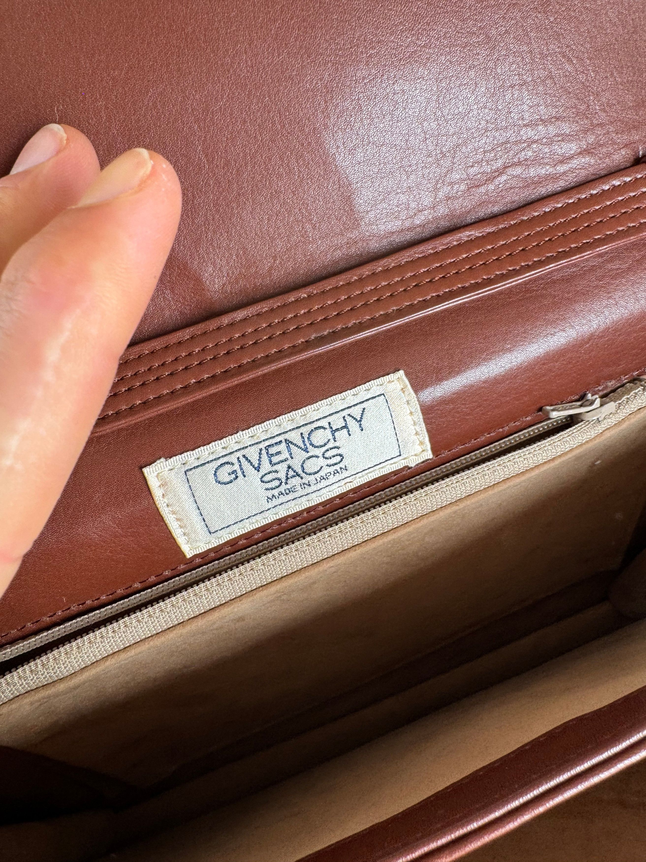 Givenchy Vintage 4G Leather bag brown Size ONE SIZE - 15 Thumbnail