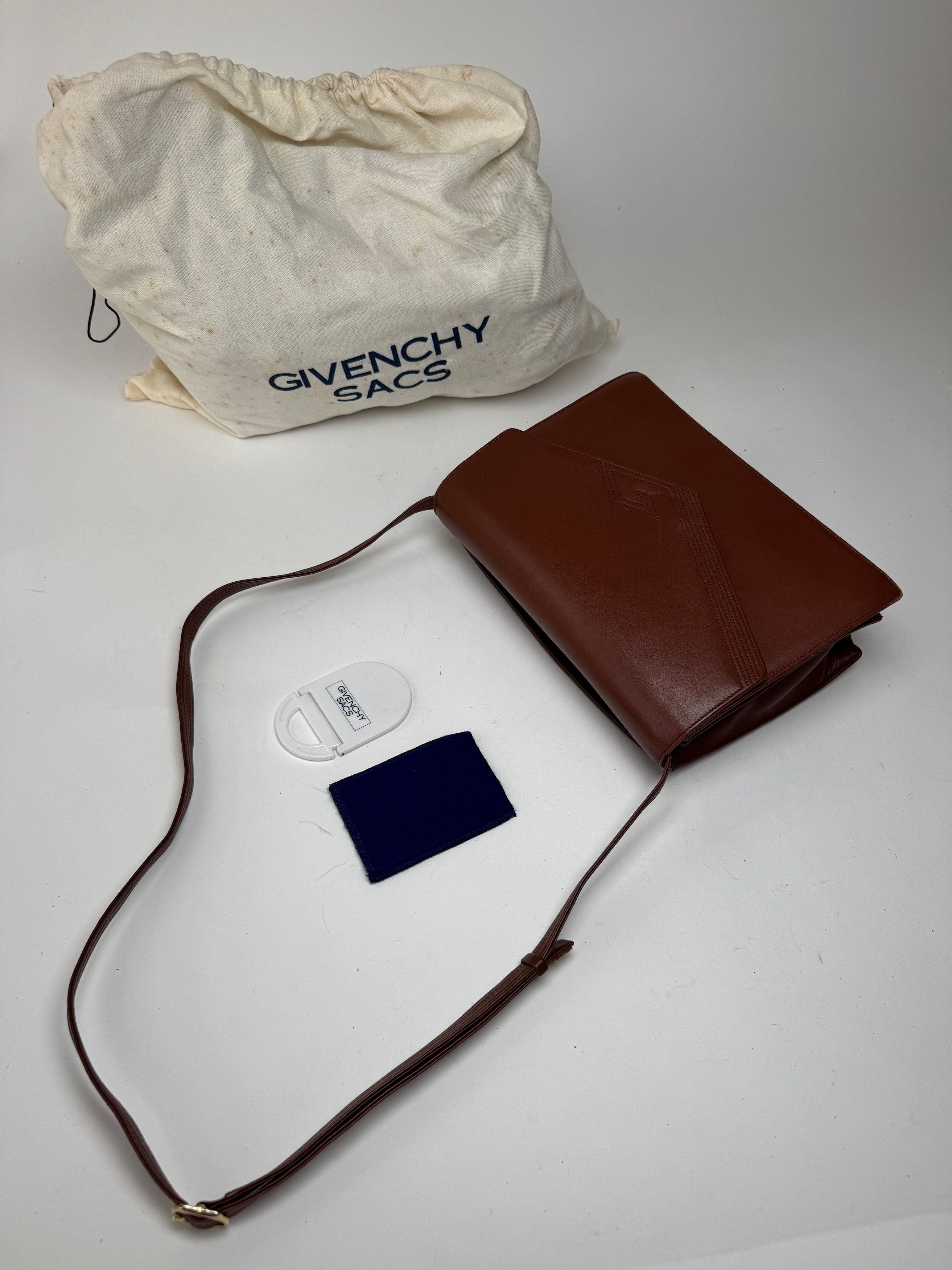 Givenchy Vintage 4G Leather bag brown Size ONE SIZE - 10 Thumbnail