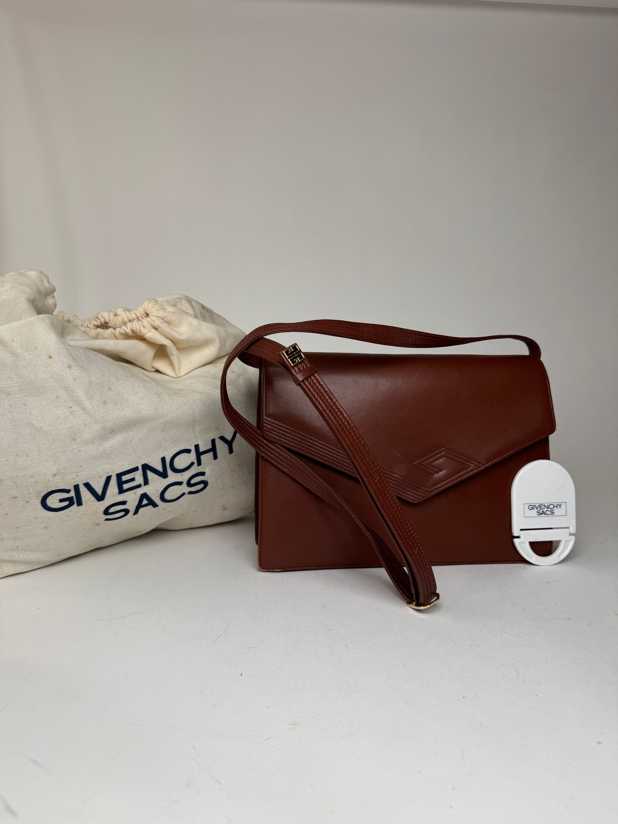 Givenchy Vintage 4G Leather bag brown Size ONE SIZE - 9 Thumbnail