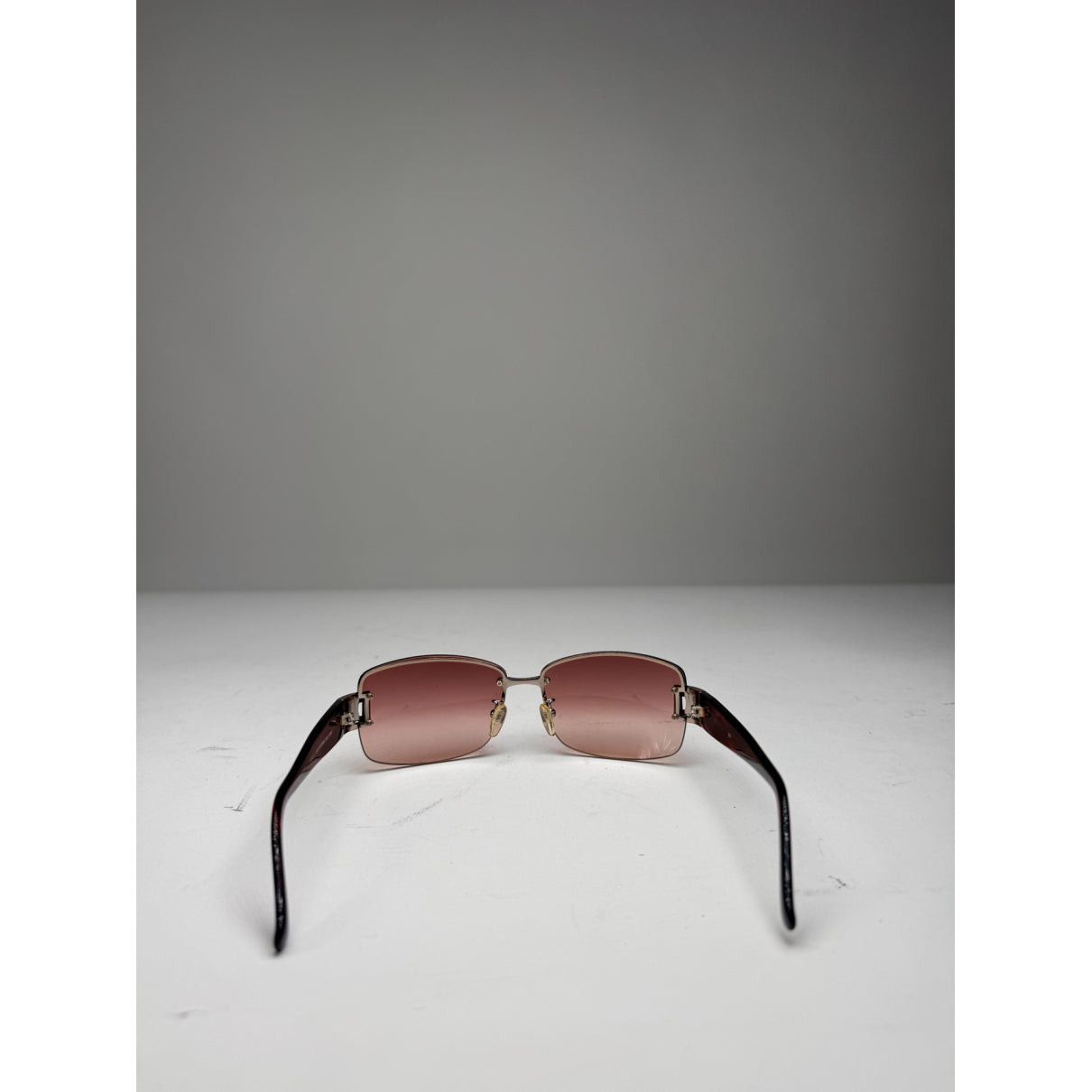 Celine Purple Metal Sunglasses Size ONE SIZE - 4 Thumbnail