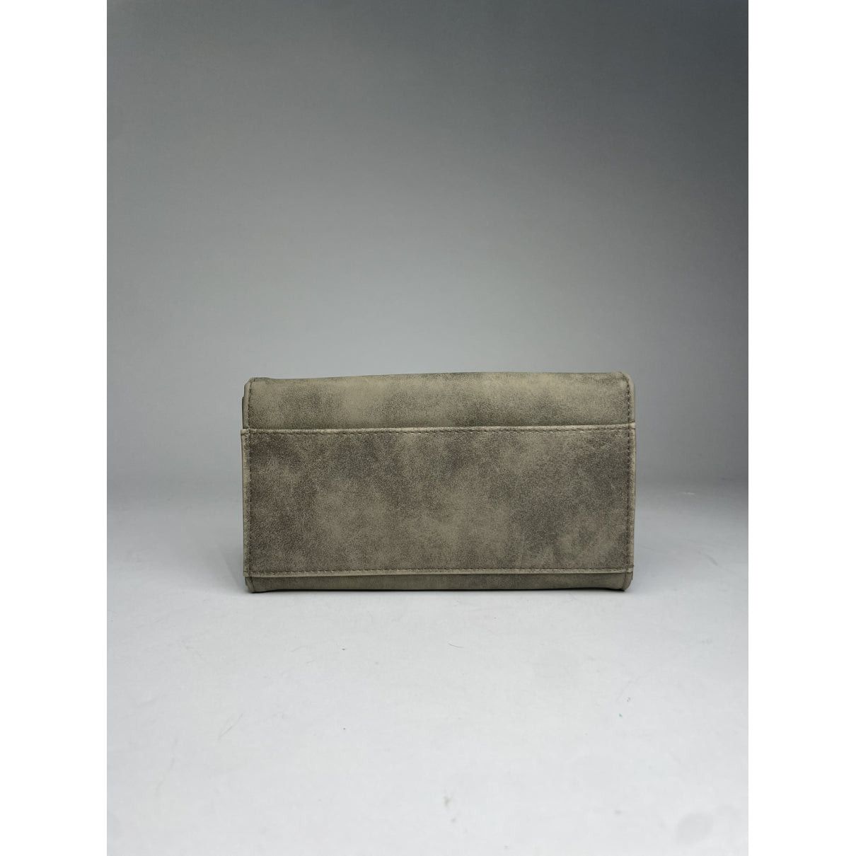 Y's Grey Suede Wallet Size ONE SIZE - 2 Thumbnail