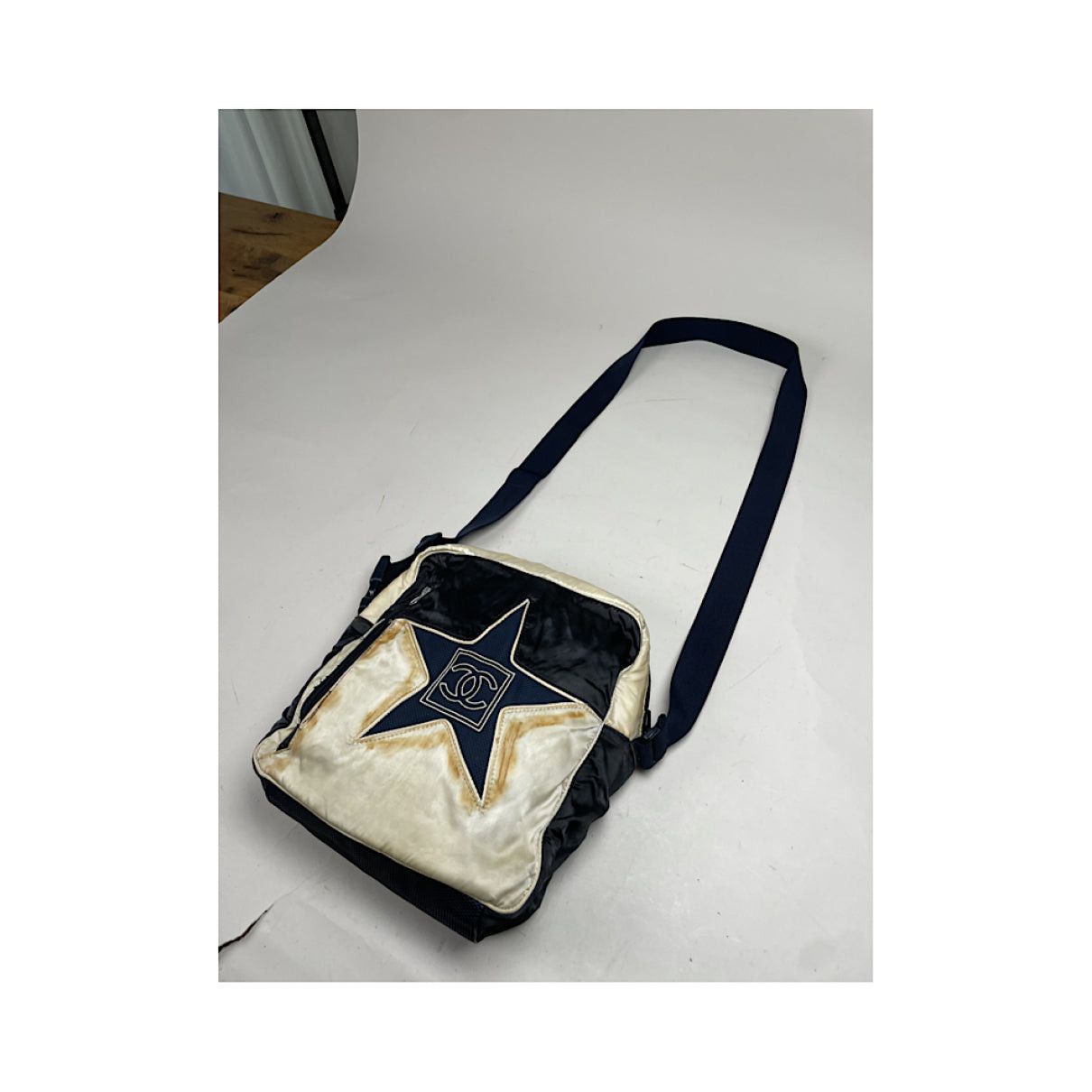 Chanel Trendy CC Vanity Navy Polyester Handbag Size ONE SIZE - 2 Thumbnail