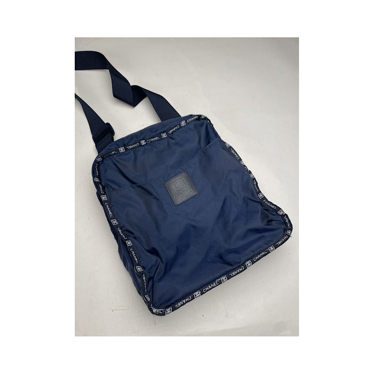 Chanel Trendy CC Vanity Navy Polyester Handbag Size ONE SIZE - 3 Thumbnail