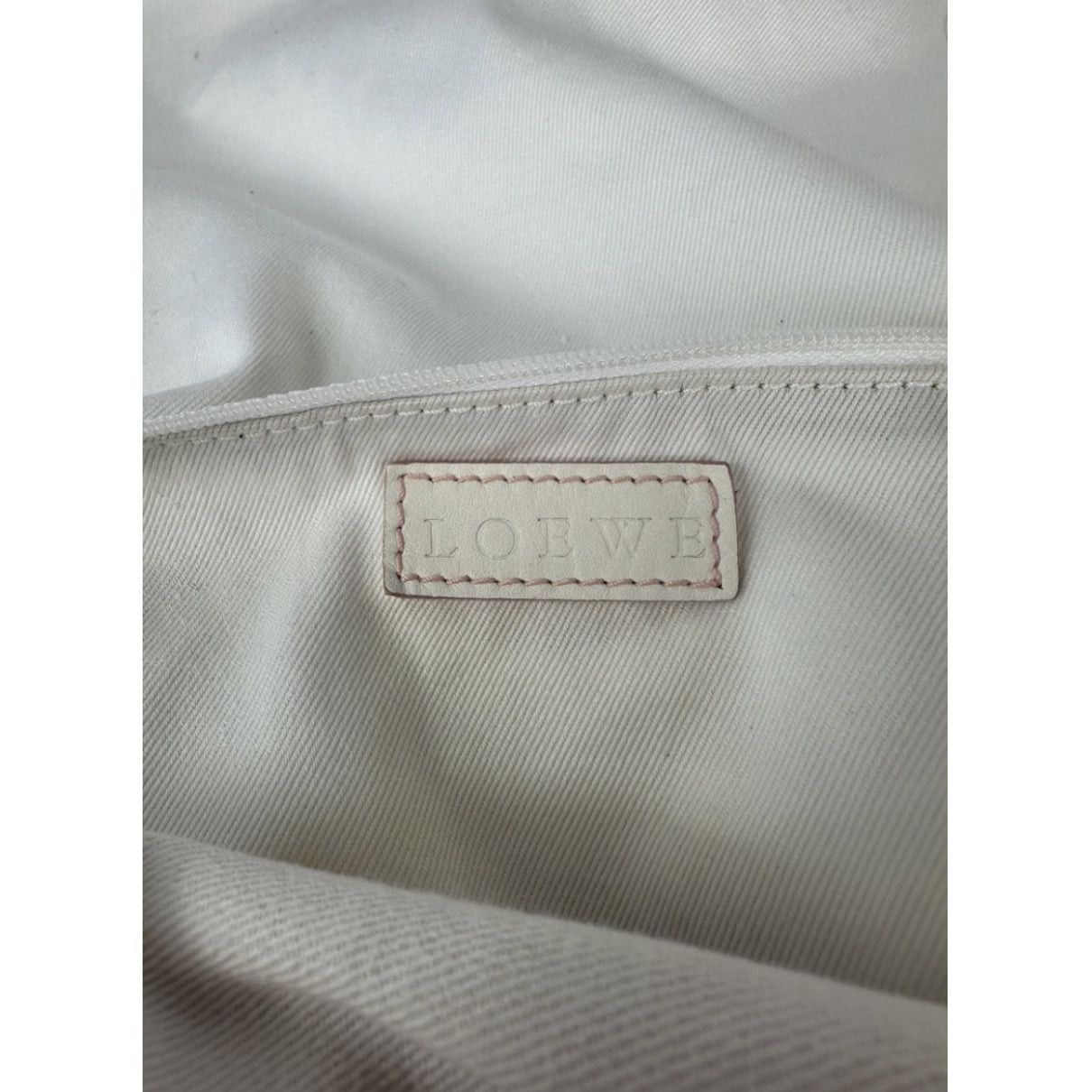 Loewe Cubi Pink Cotton Handbag Size ONE SIZE - 4 Thumbnail