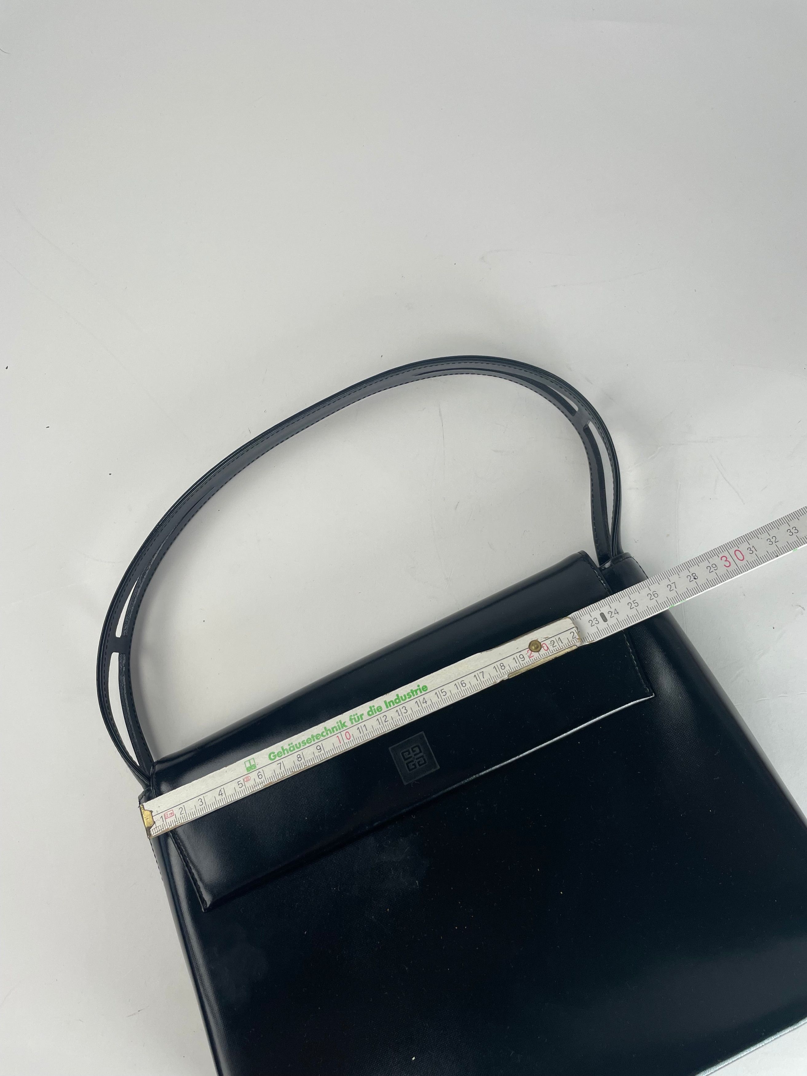 Givenchy Vintage 4G Patent Leather Bag Black Size ONE SIZE - 7 Thumbnail