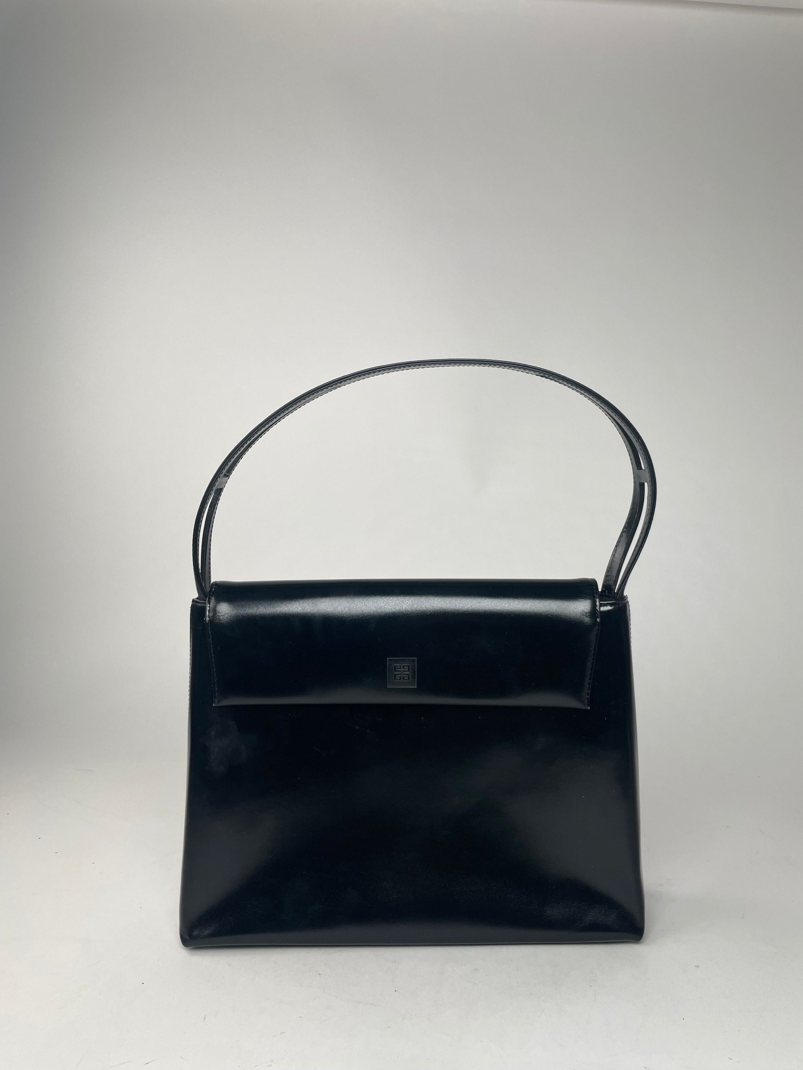 Givenchy Vintage 4G Patent Leather Bag Black Size ONE SIZE - 6 Thumbnail