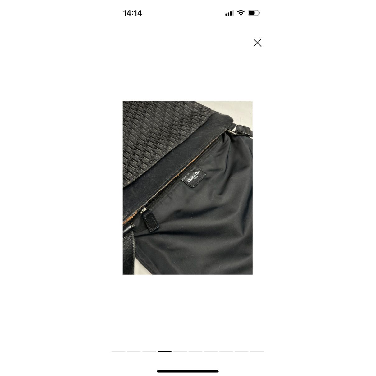 Dior Saddle Black Patent Leather Handbag Size ONE SIZE - 4 Thumbnail
