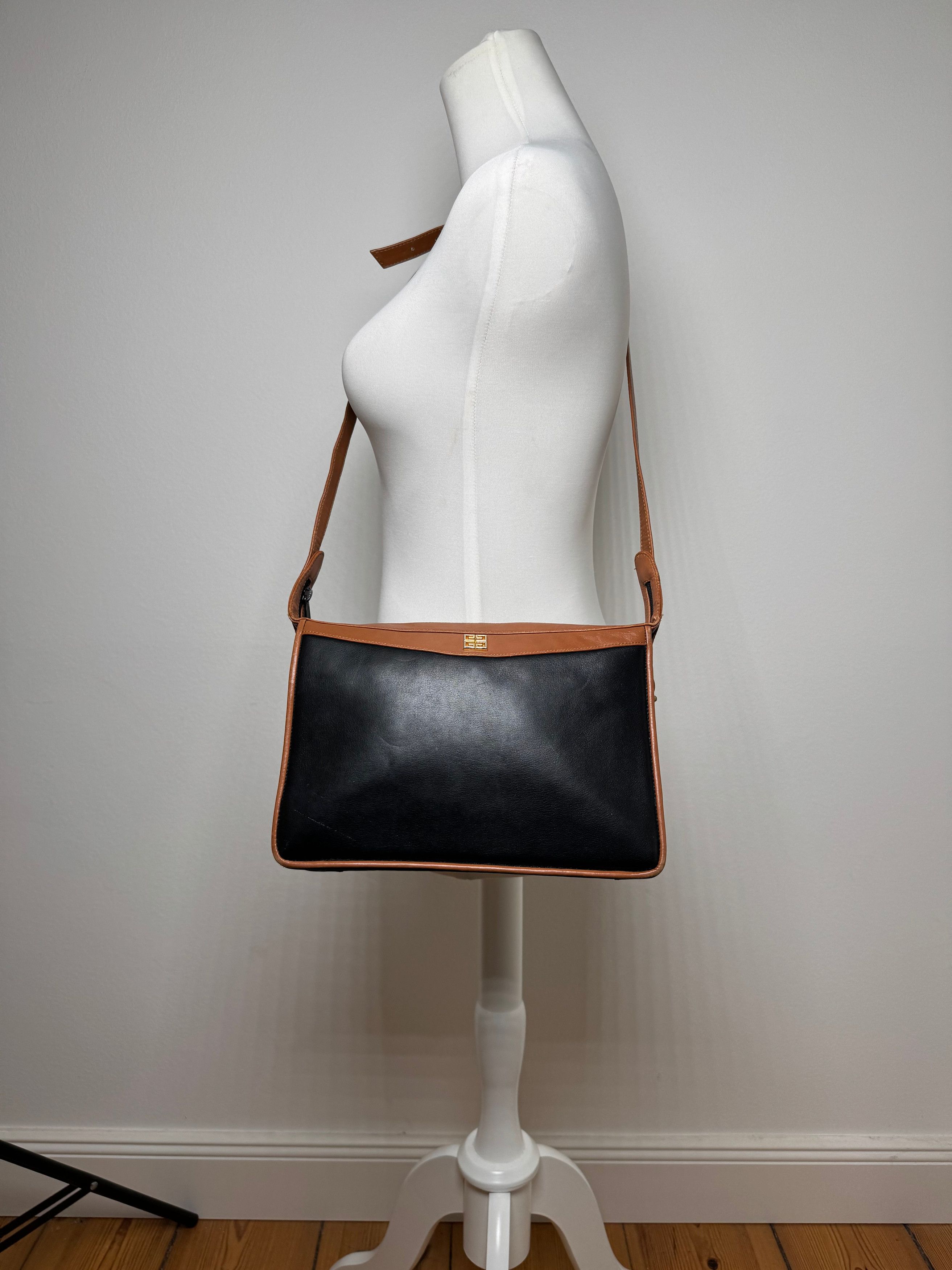 Givenchy Vintage 4G leather Bag black brown Size ONE SIZE - 5 Thumbnail