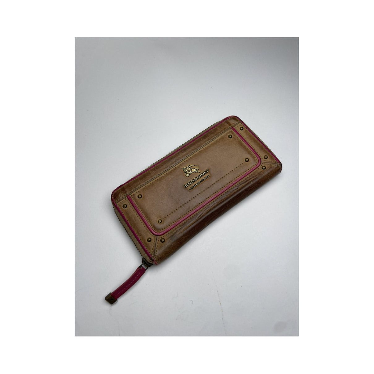 Burberry Brown Leather Wallet Size ONE SIZE - 5 Thumbnail