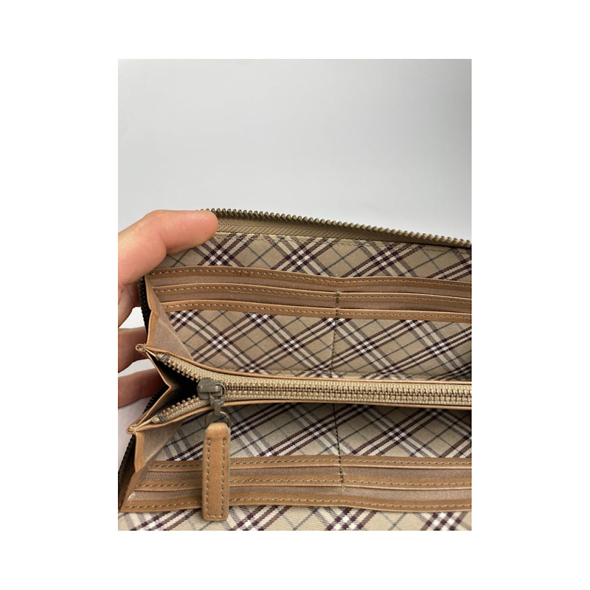 Burberry Brown Leather Wallet Size ONE SIZE - 4 Thumbnail