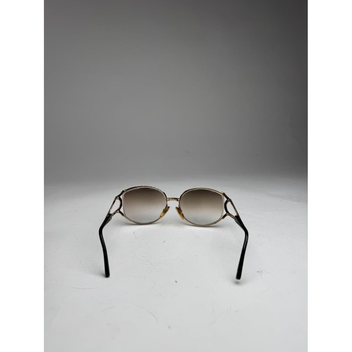 Dior Black Metal Sunglasses Size ONE SIZE - 5 Thumbnail