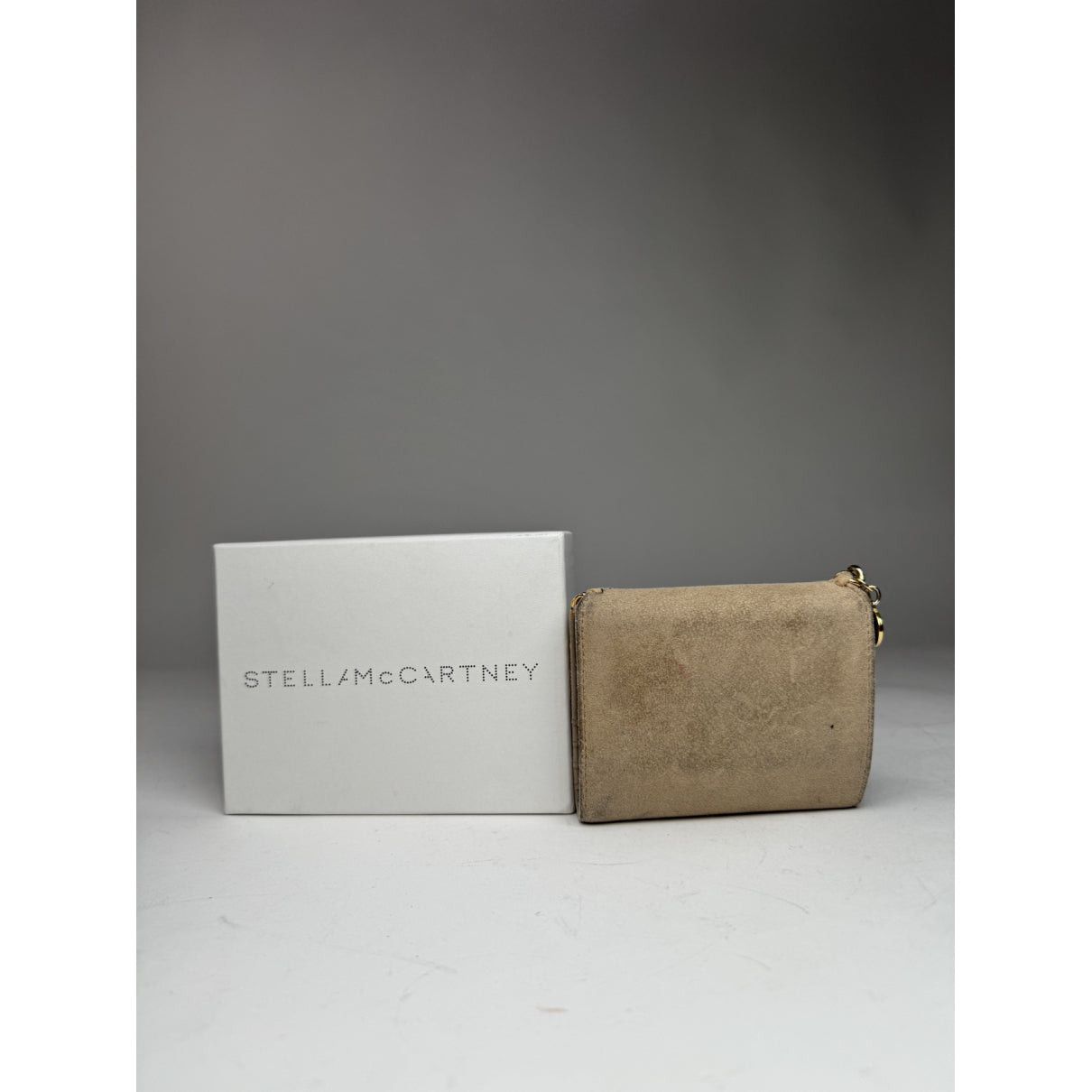 Stella McCartney Grey Vegan Leather Wallet Size ONE SIZE - 3 Thumbnail