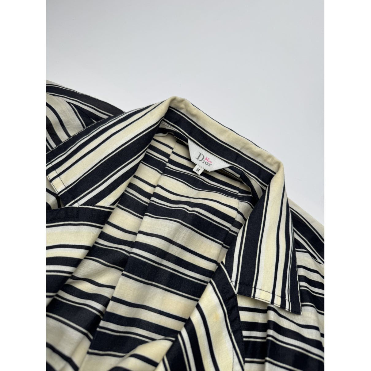Dior J'A8 Black Silk Top Size M / US 6-8 / IT 42-44 - 5 Thumbnail