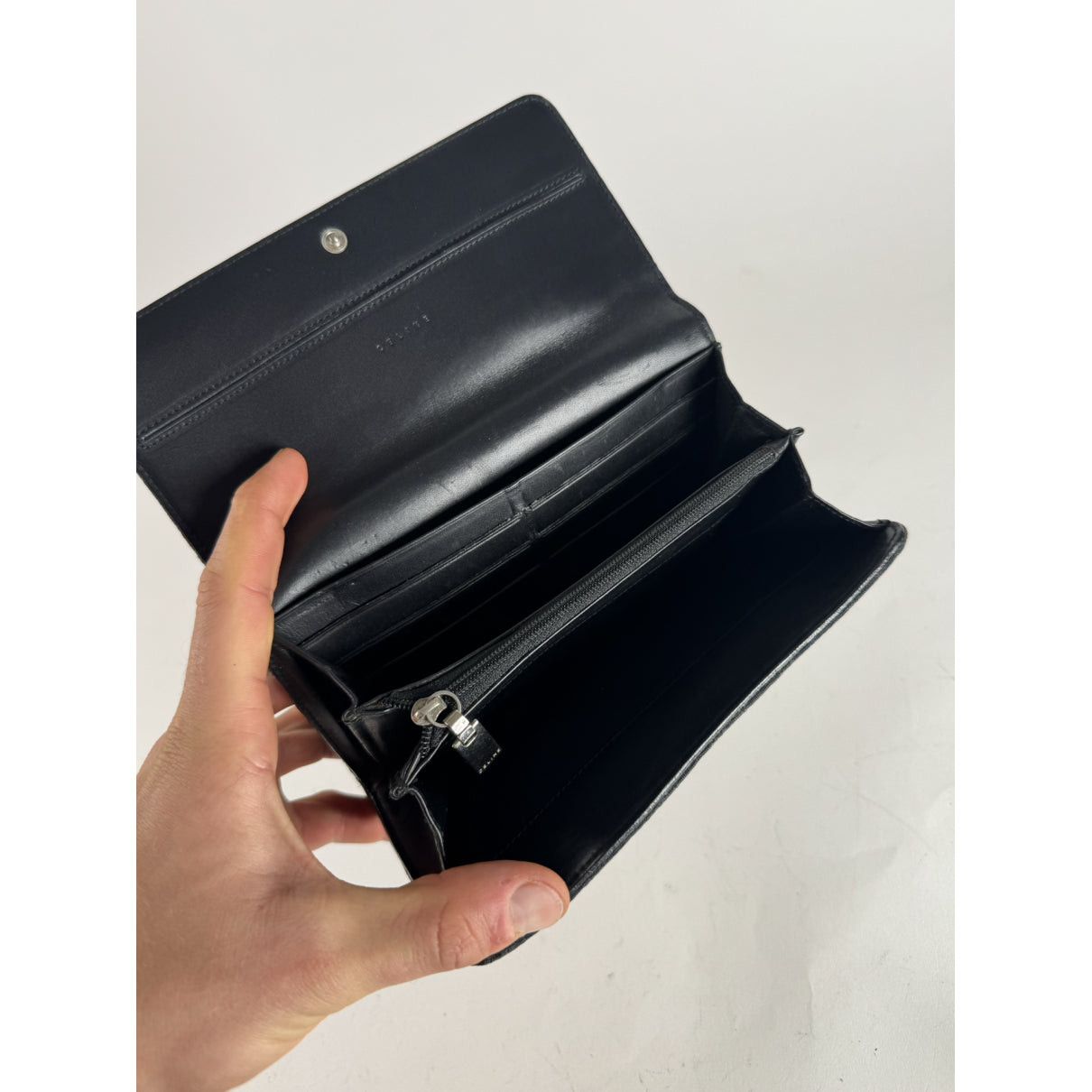 Celine Triomphe Black Cotton Wallet Size ONE SIZE - 5 Thumbnail