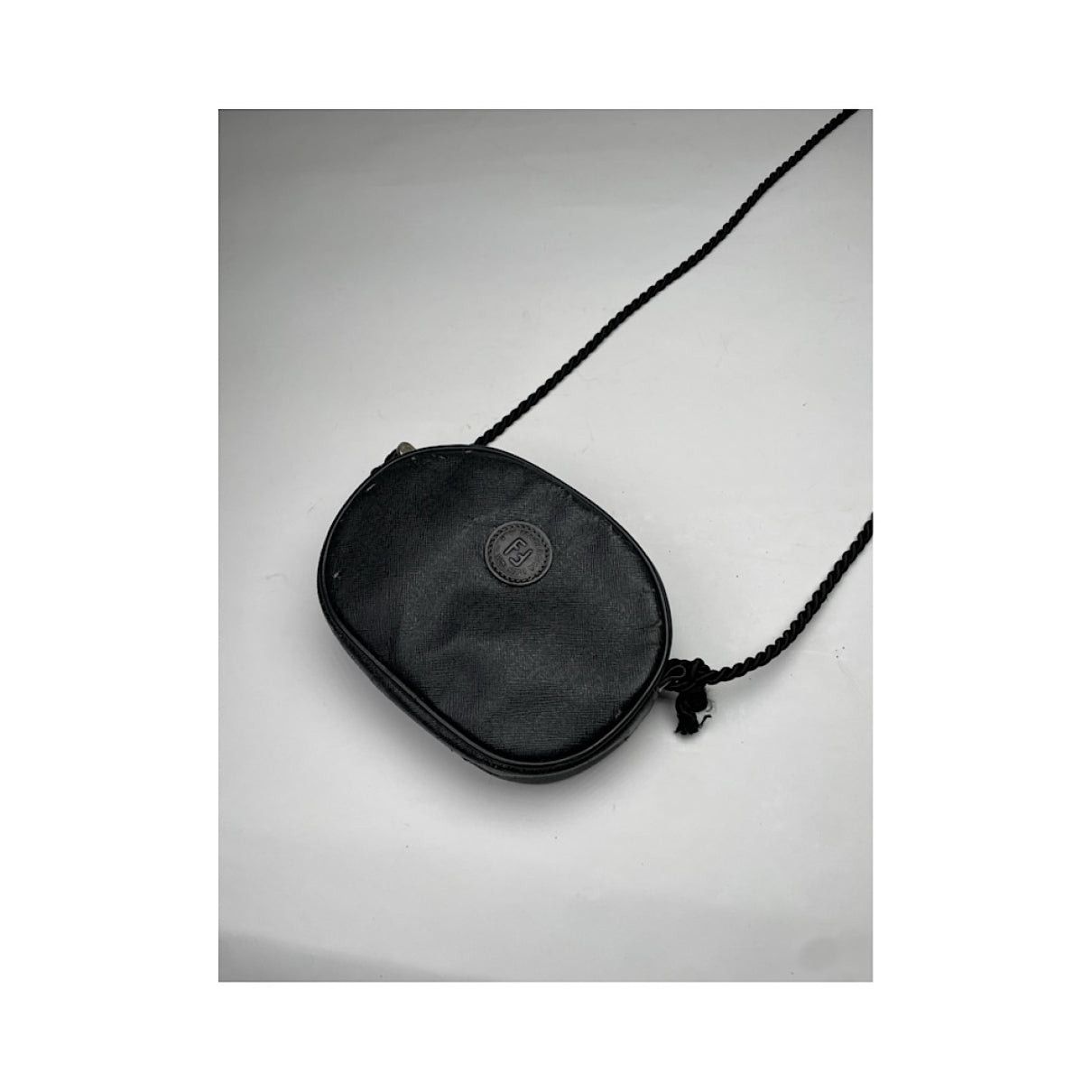Fendi Baguette Black Leather Handbag Size ONE SIZE - 2 Thumbnail