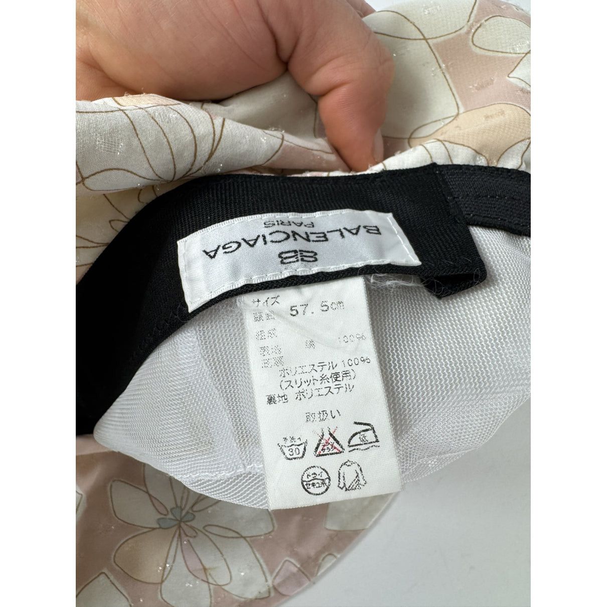 Balenciaga Beige Polyester Hat Size ONE SIZE - 5 Thumbnail
