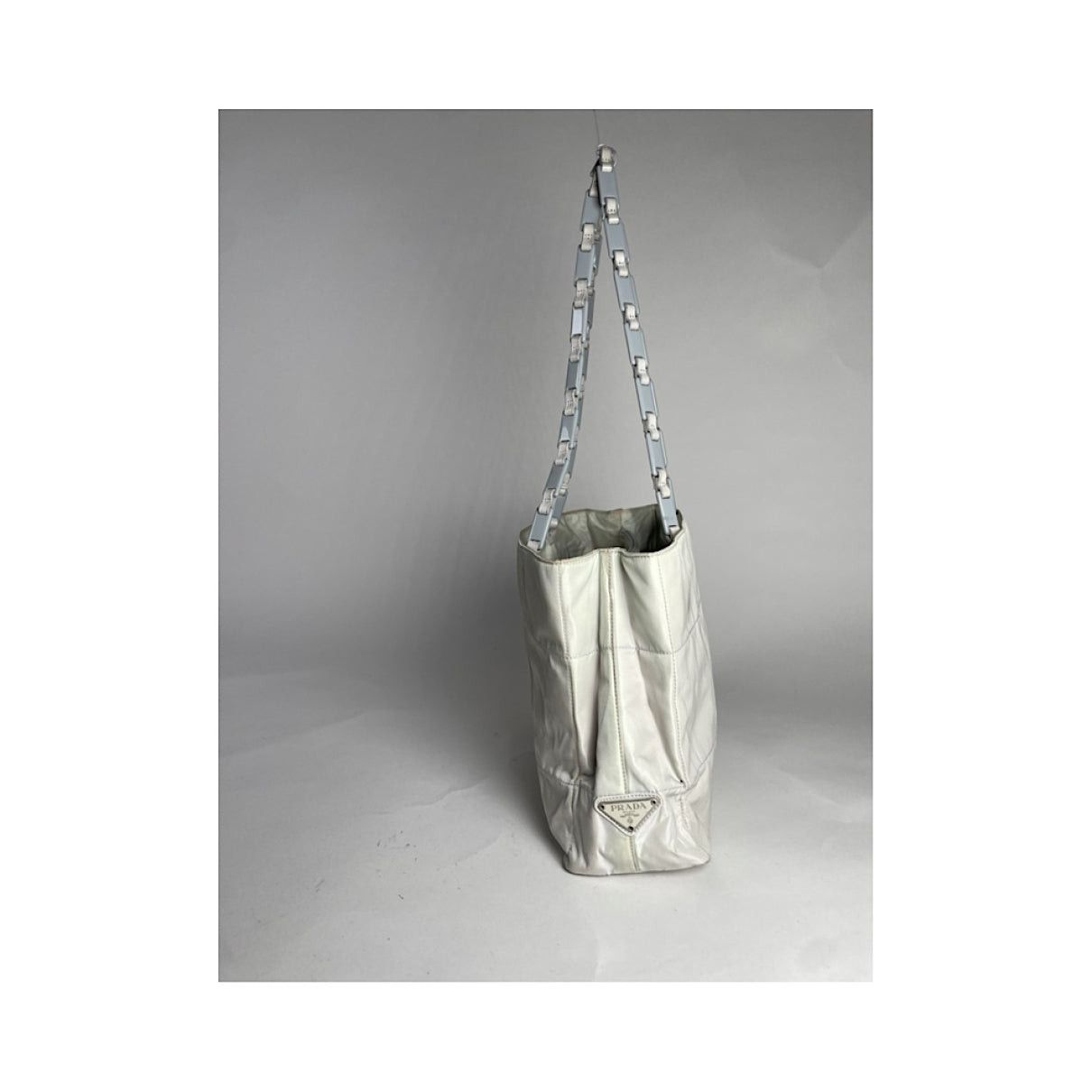 Prada Re-Edition 1995 White Polyester Handbag Size ONE SIZE - 5 Thumbnail