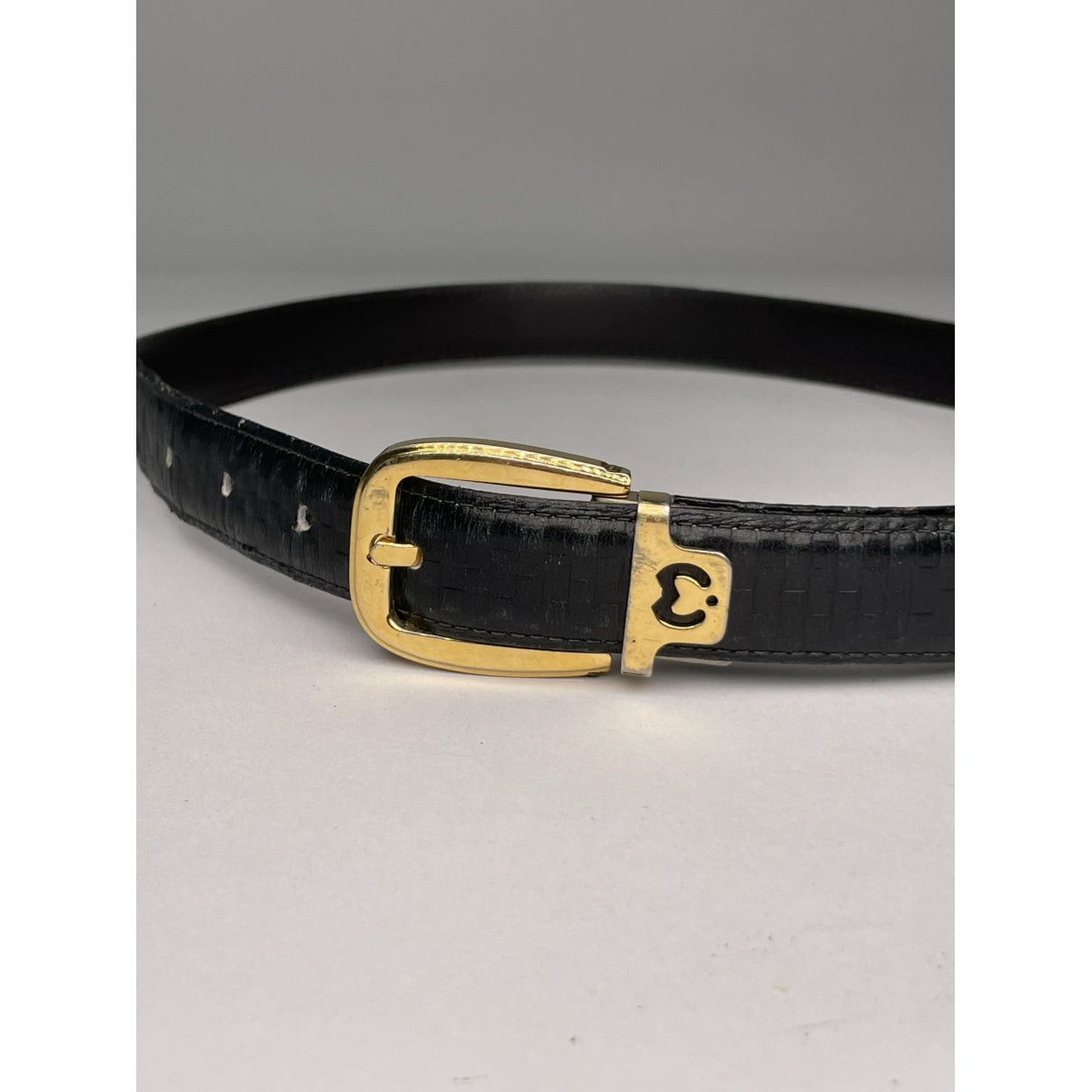 Other Mila Schön Concept Black Leather Belt Size ONE SIZE - 2 Thumbnail