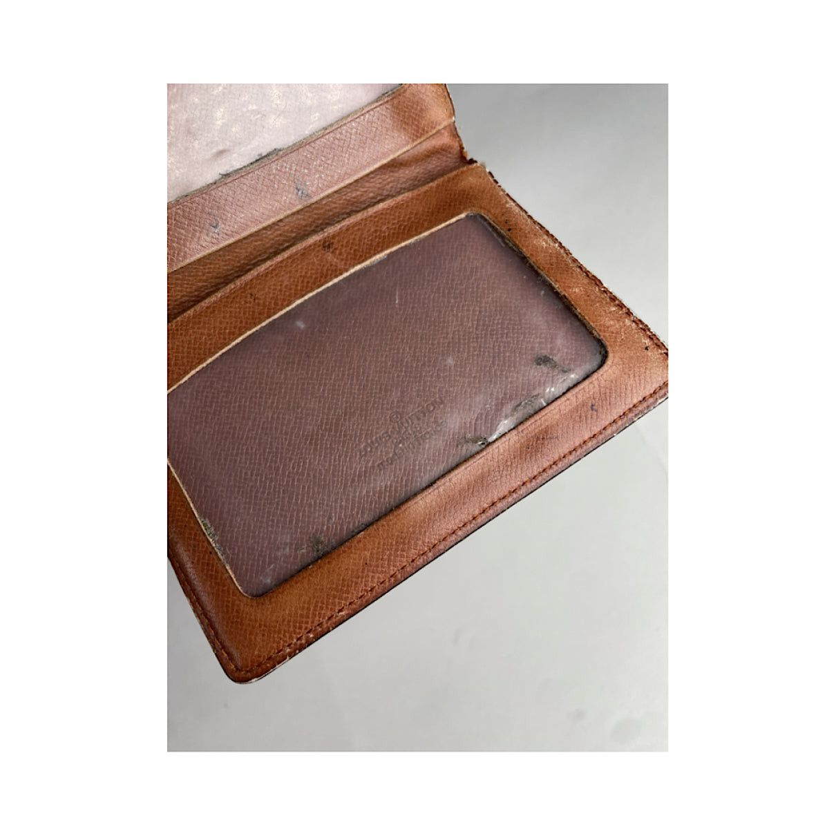 Louis Vuitton Brown Leather Purse Size ONE SIZE - 5 Thumbnail