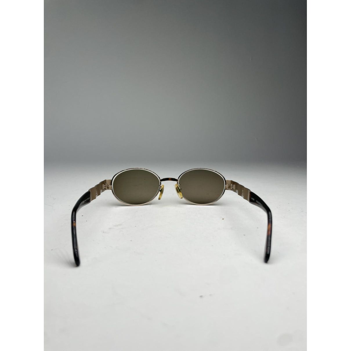 Fendi Gold Metal Sunglasses Size ONE SIZE - 3 Thumbnail