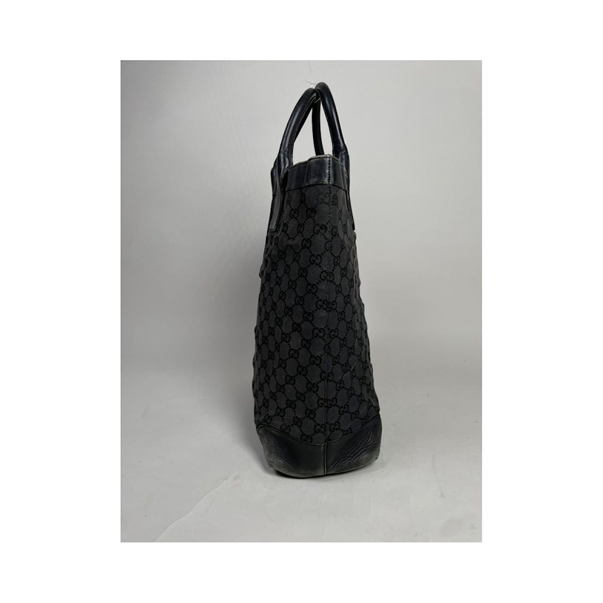 Gucci Jackie Vintage Black Polyester Handbag Size ONE SIZE - 4 Thumbnail