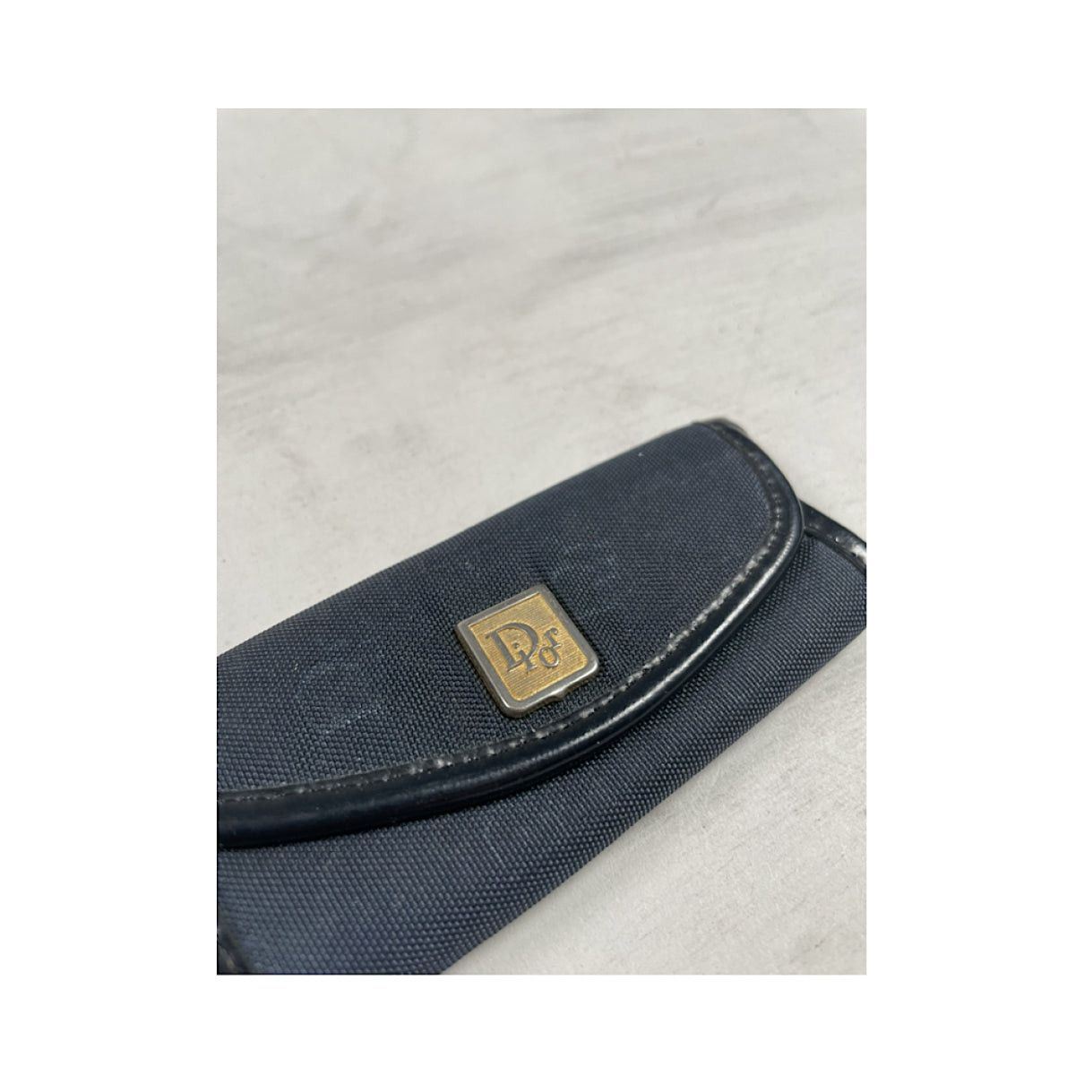 Dior Saddle Navy Leather Purse Size ONE SIZE - 3 Thumbnail