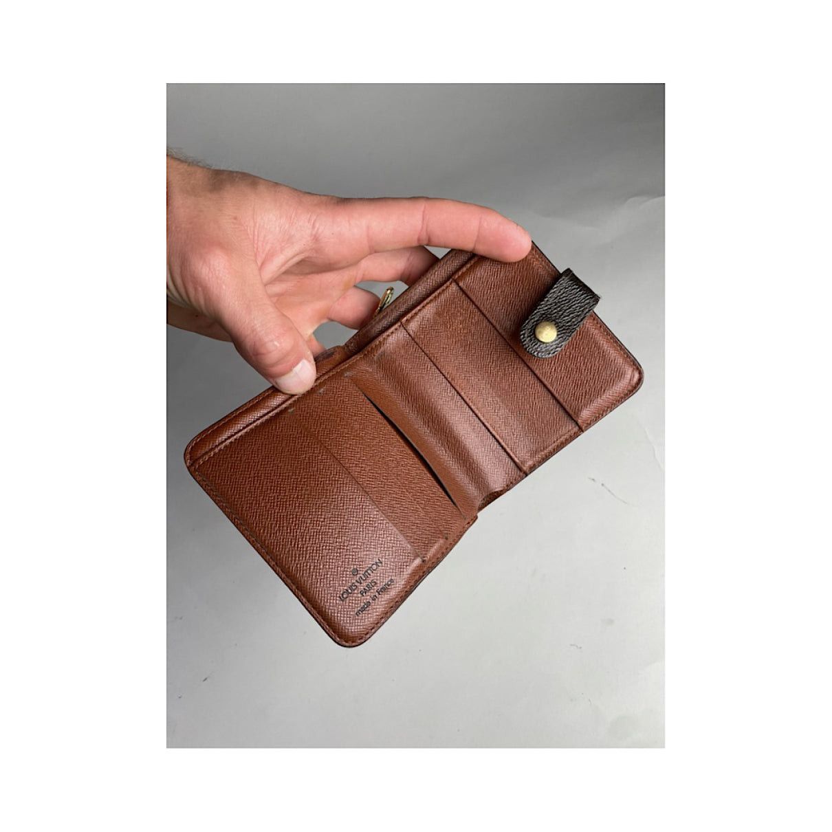 Louis Vuitton Zippy Brown Leather Wallet Size ONE SIZE - 3 Thumbnail