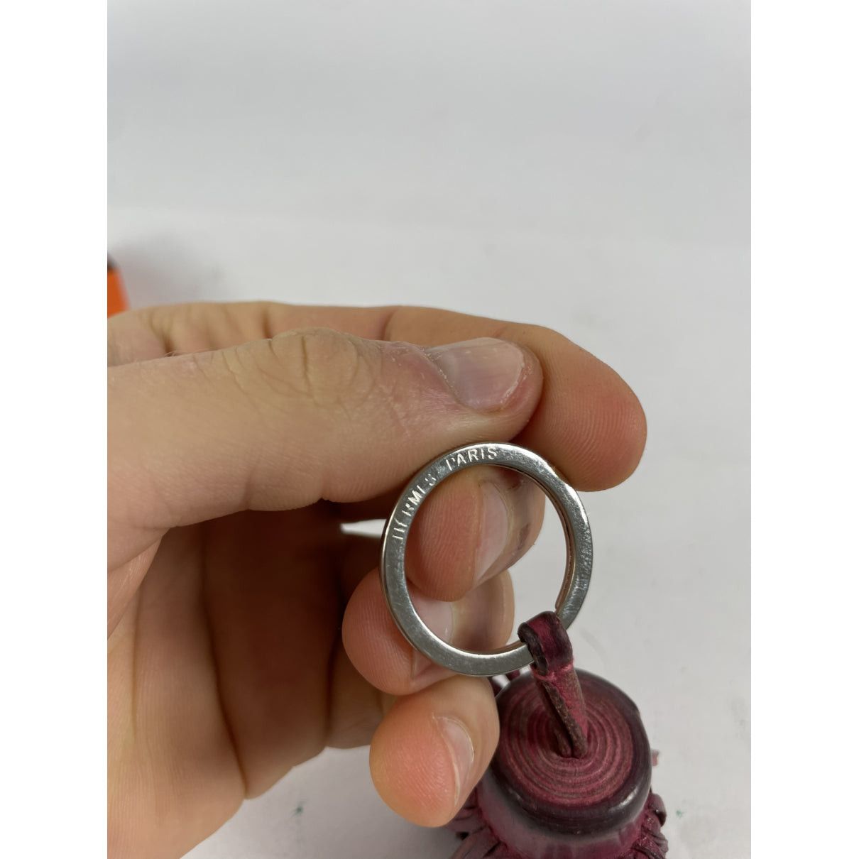 Other Hermès Purple Leather Pendant Size ONE SIZE - 3 Thumbnail